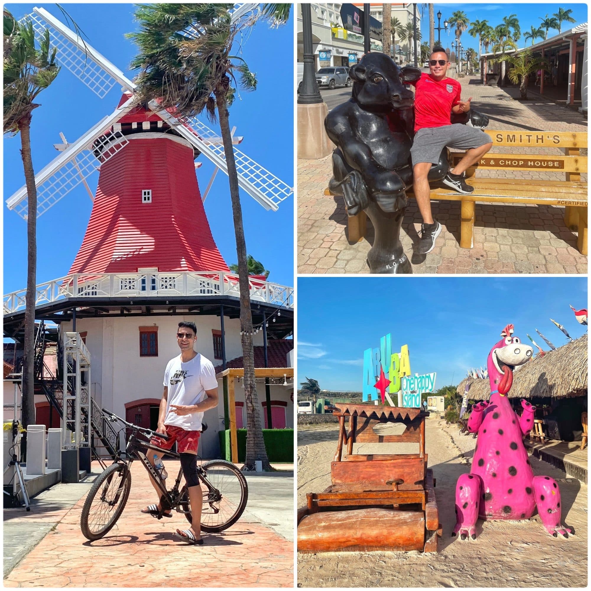 De Olde Molen & Downtown Oranjestad, Aruba