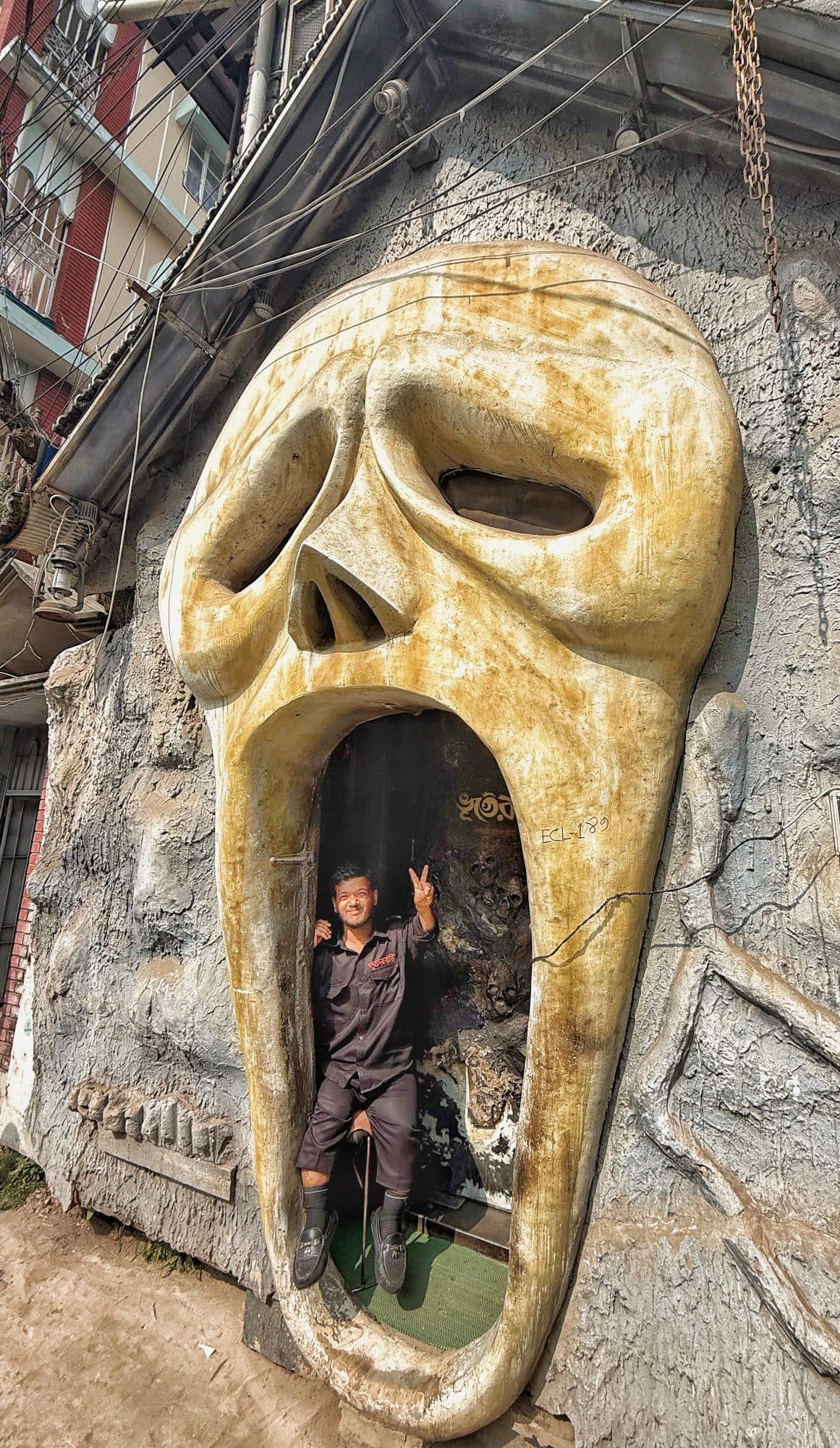 Street art installation, Old Dhaka