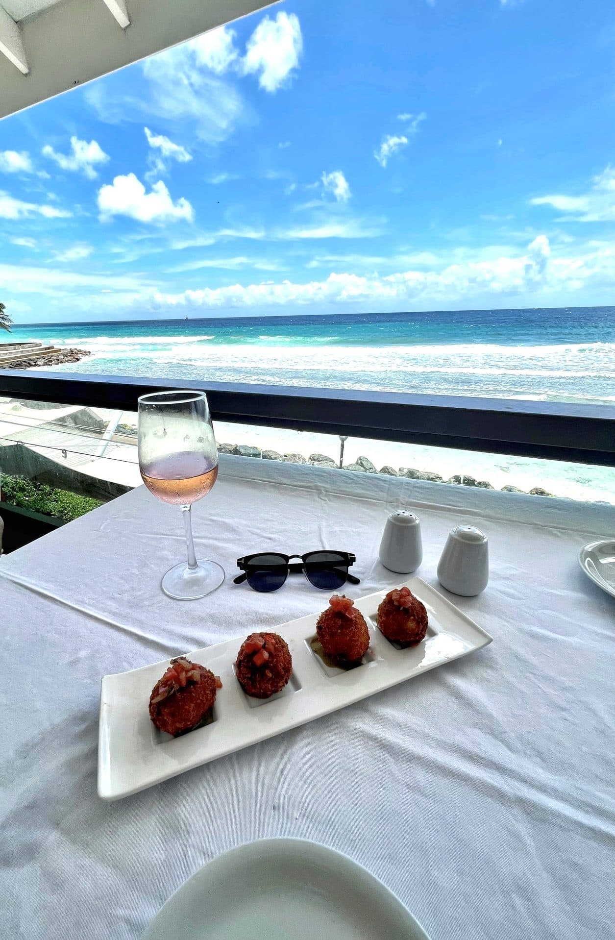 Beachfront restaurant, South Coast, Barbados