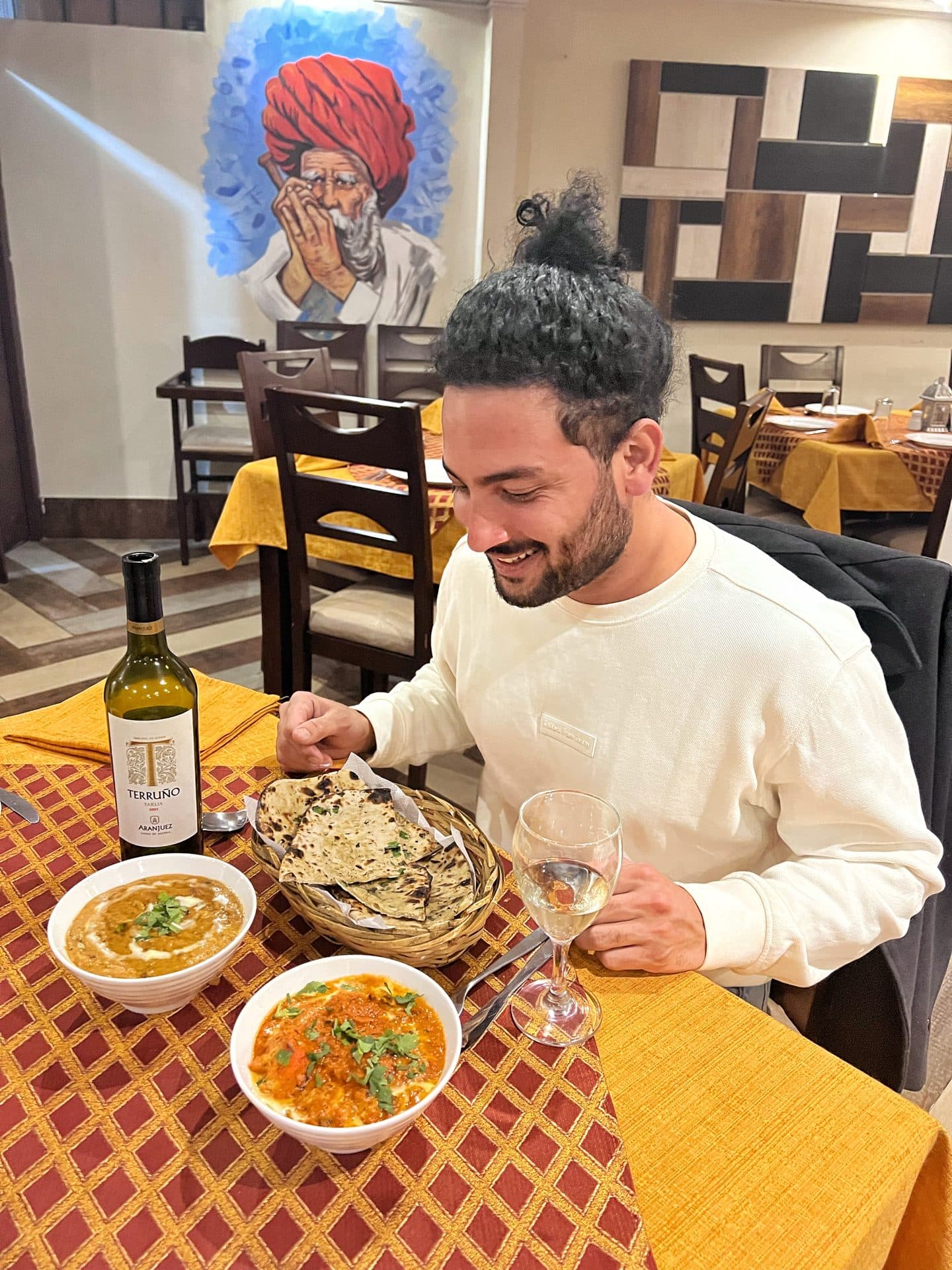Indian restaurant, La Paz, Bolivia
