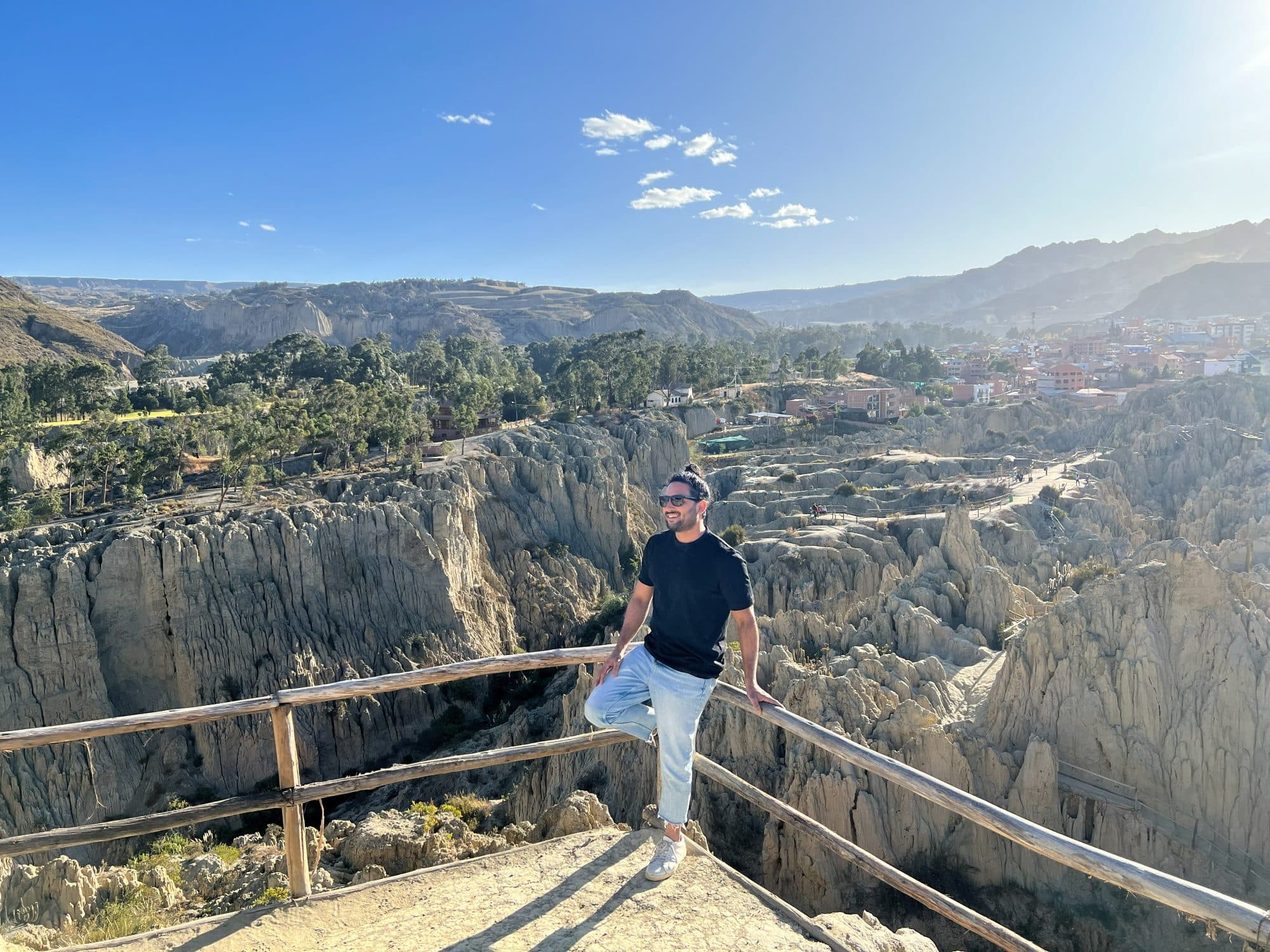 Valle de la Luna viewpoint, La Paz