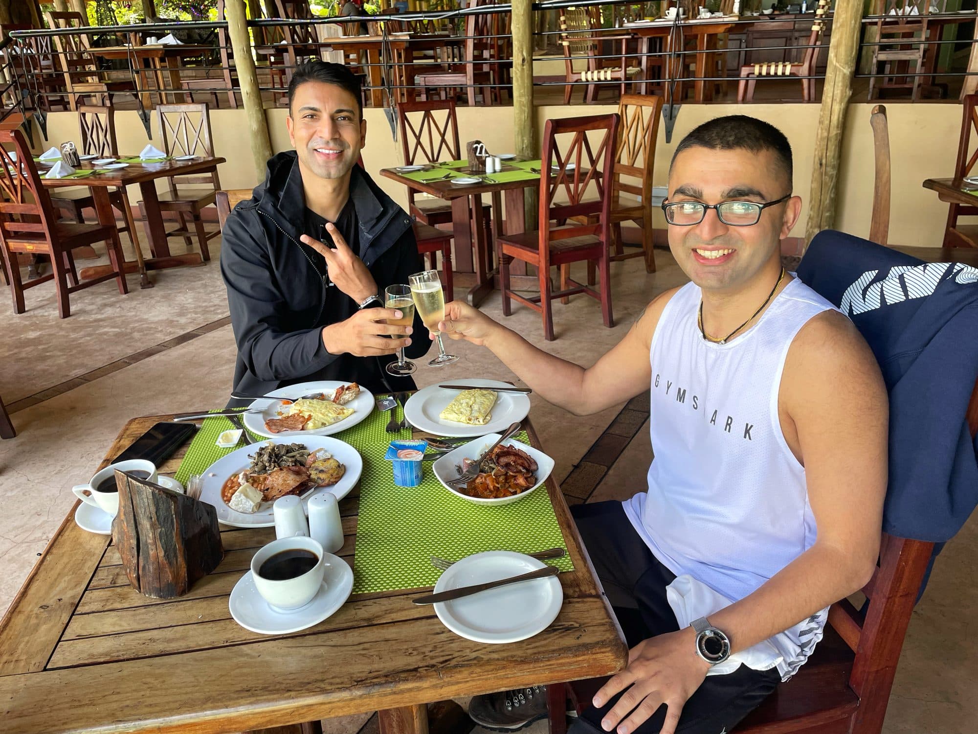 Safari lodge restaurant, Botswana