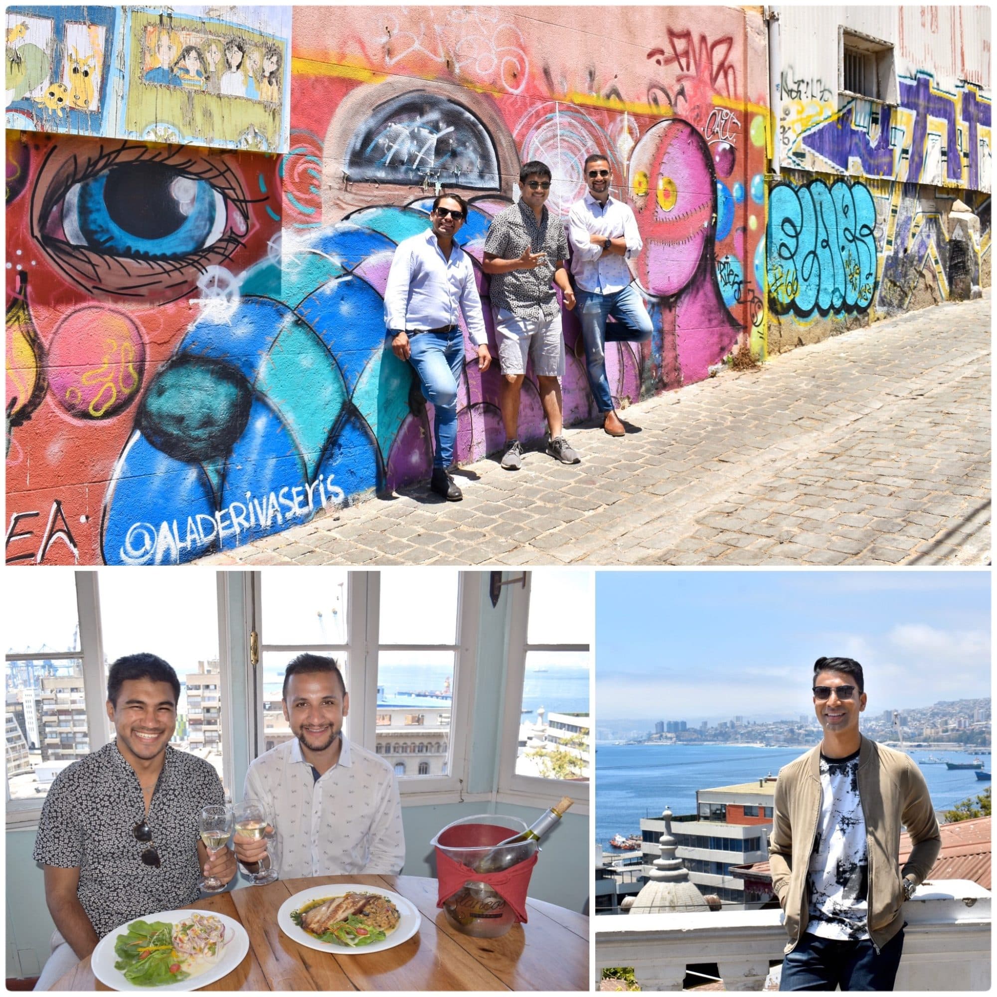 Valparaíso — Cerro Alegre murals and harbour