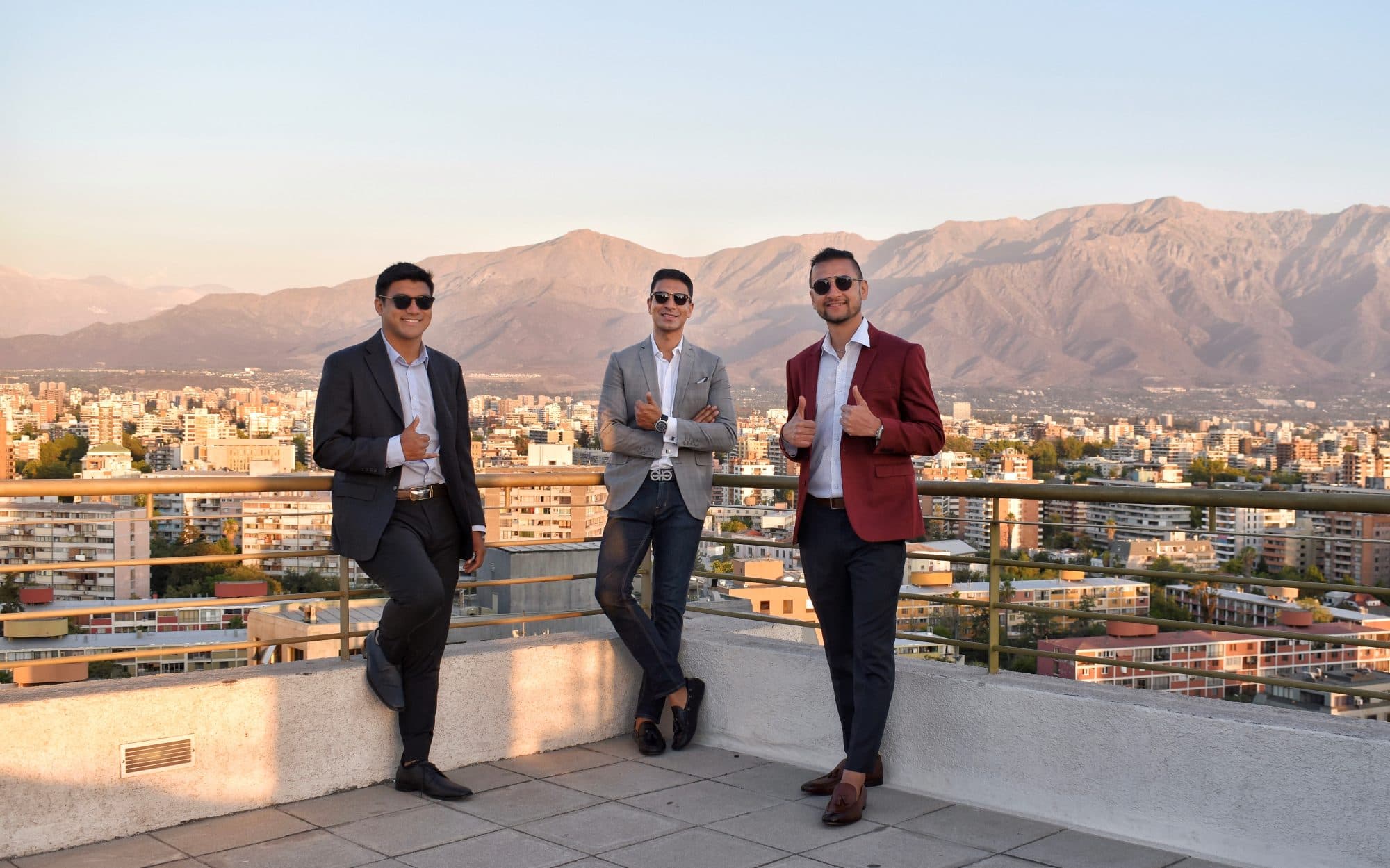 Rooftop terrace, Las Condes, Santiago