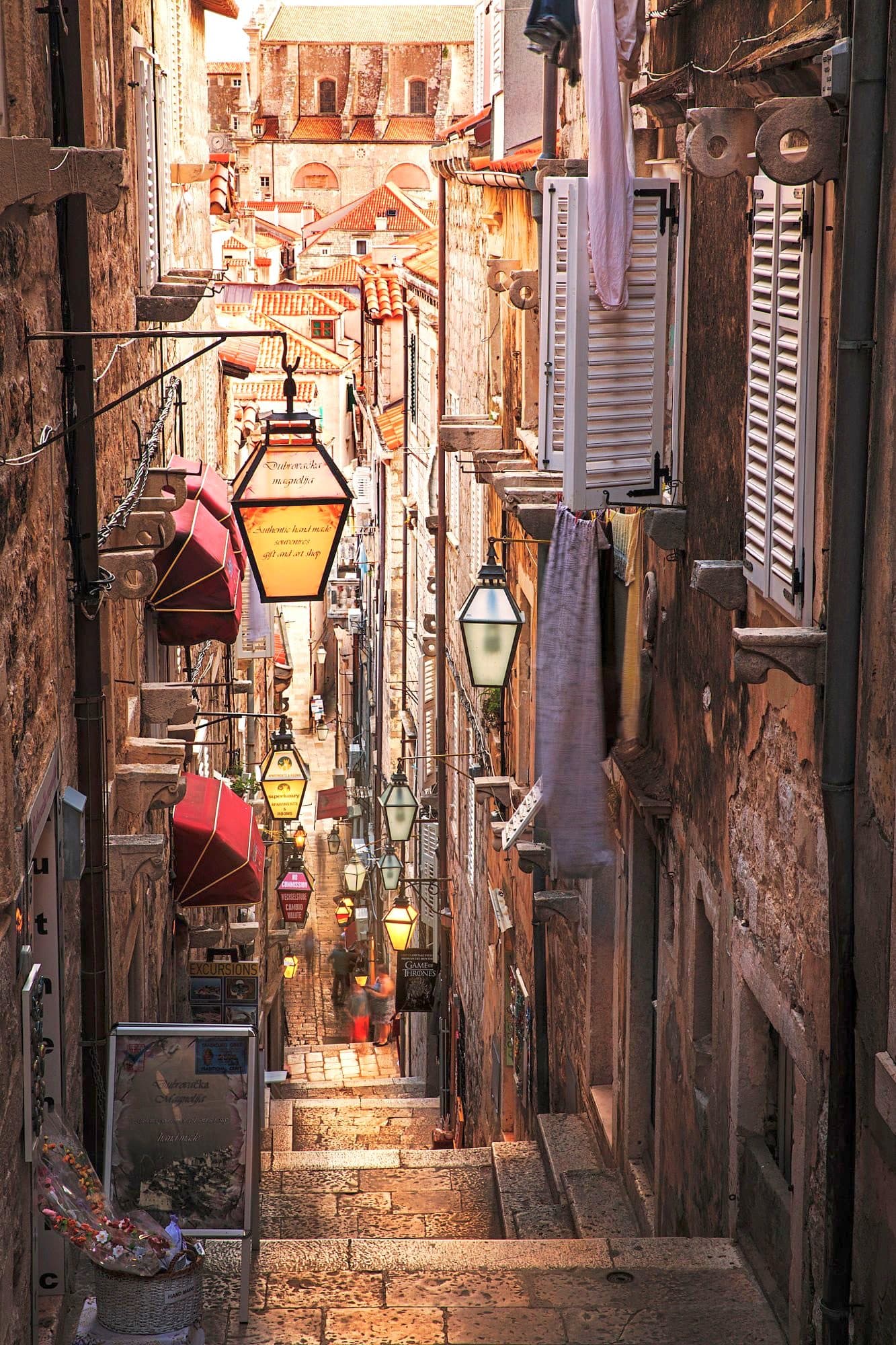 Old Town alleyways, Dubrovnik