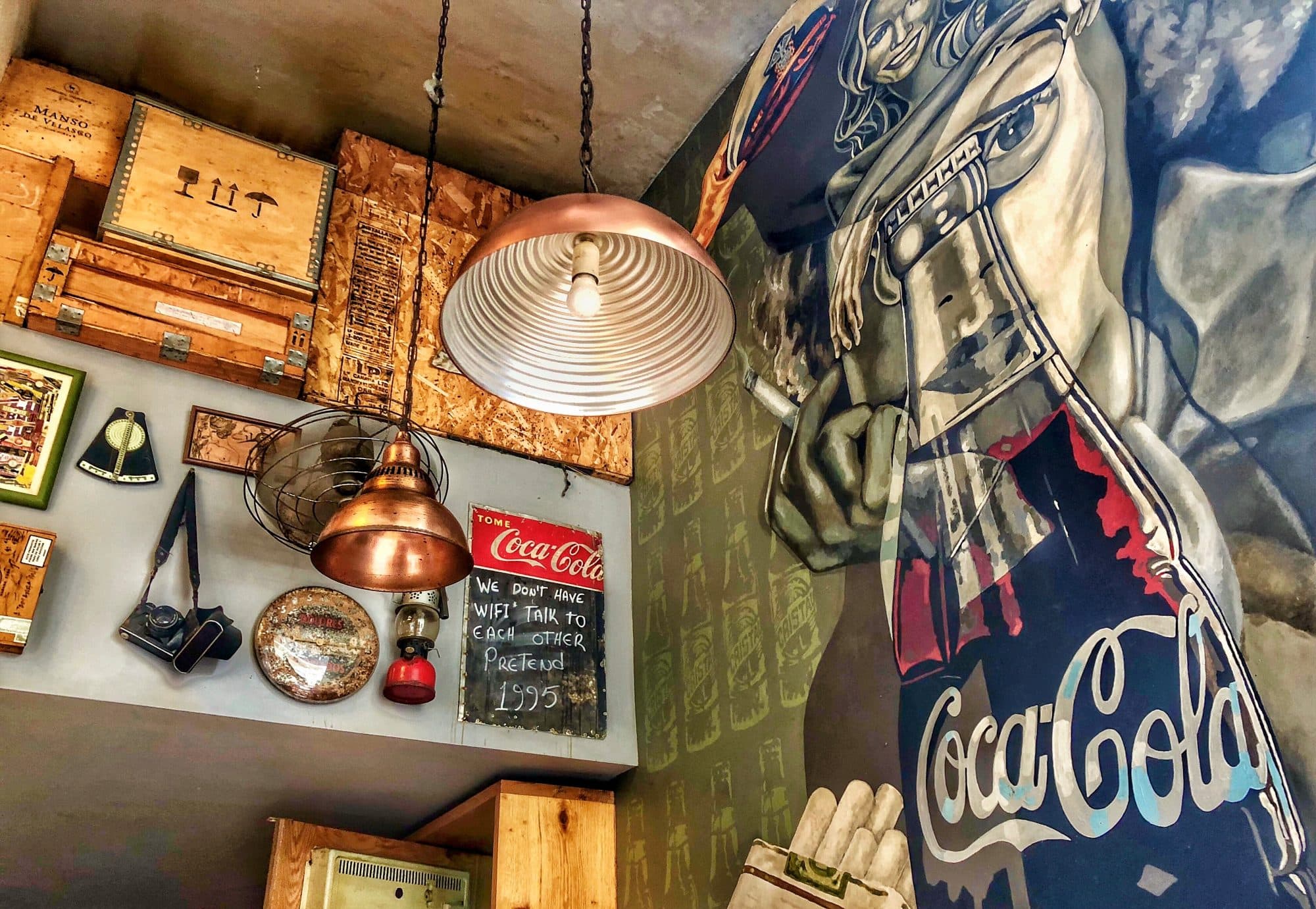 Retro bar/cafe, Old Havana