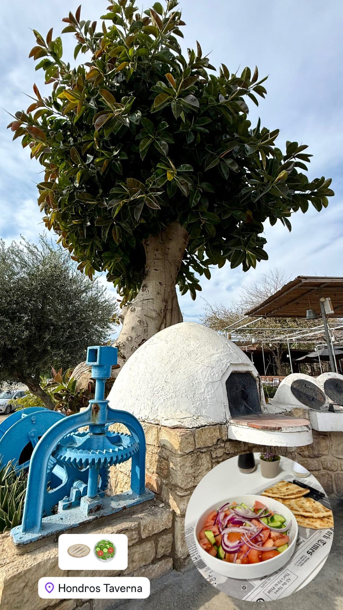 Hondros Taverna, Cyprus