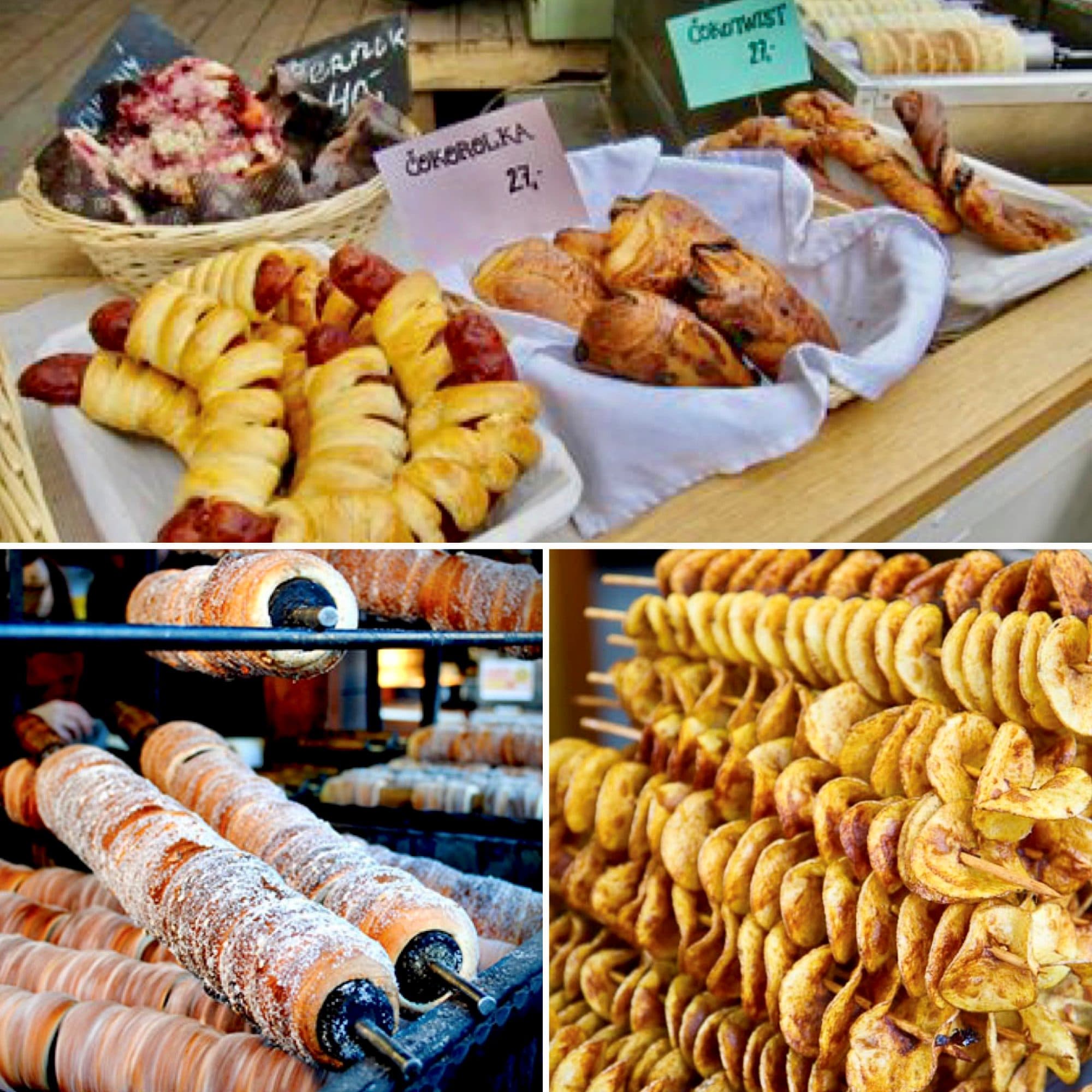 Street food stall, Prague
