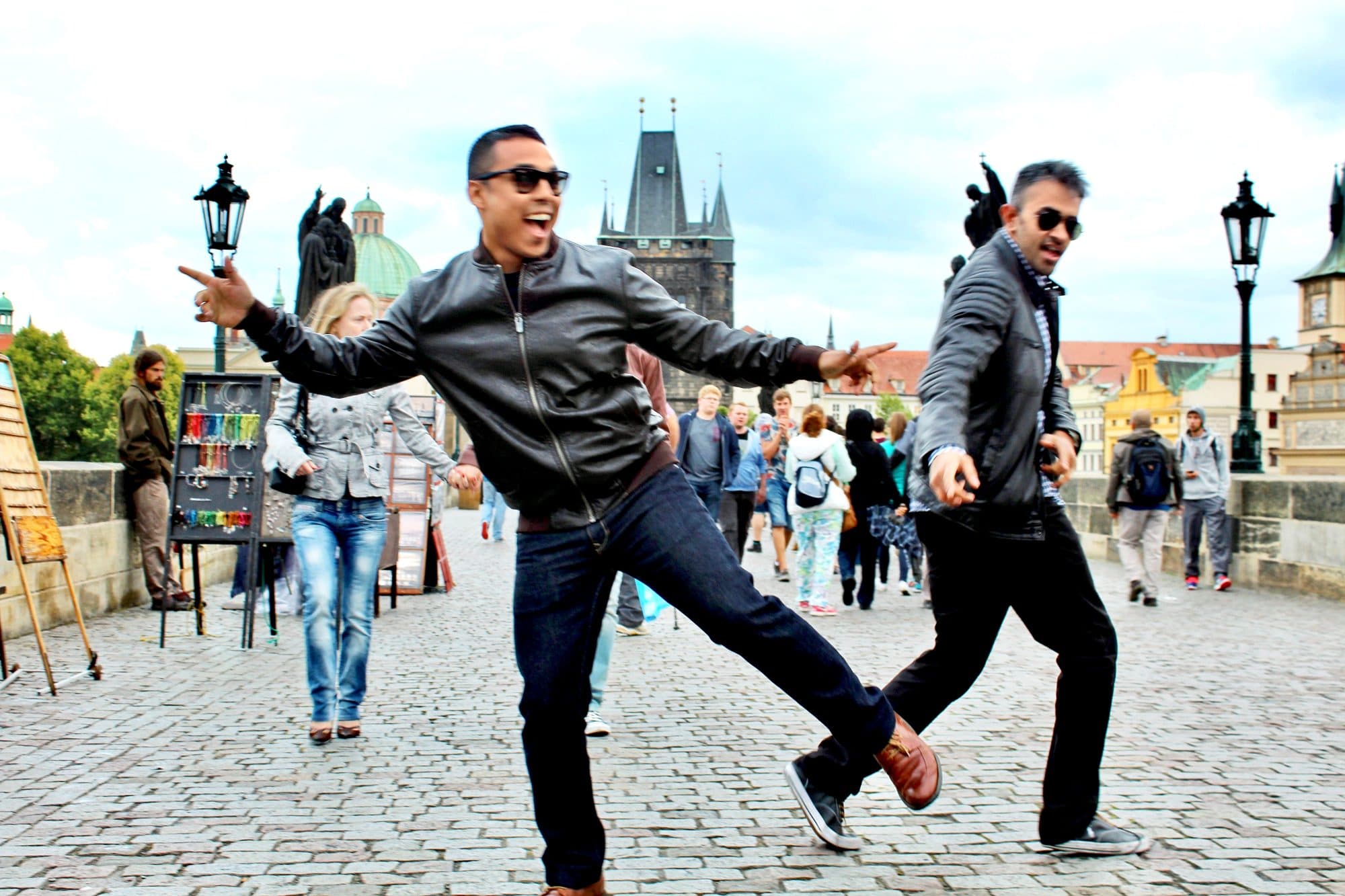 Charles Bridge, Old Town end, Prague