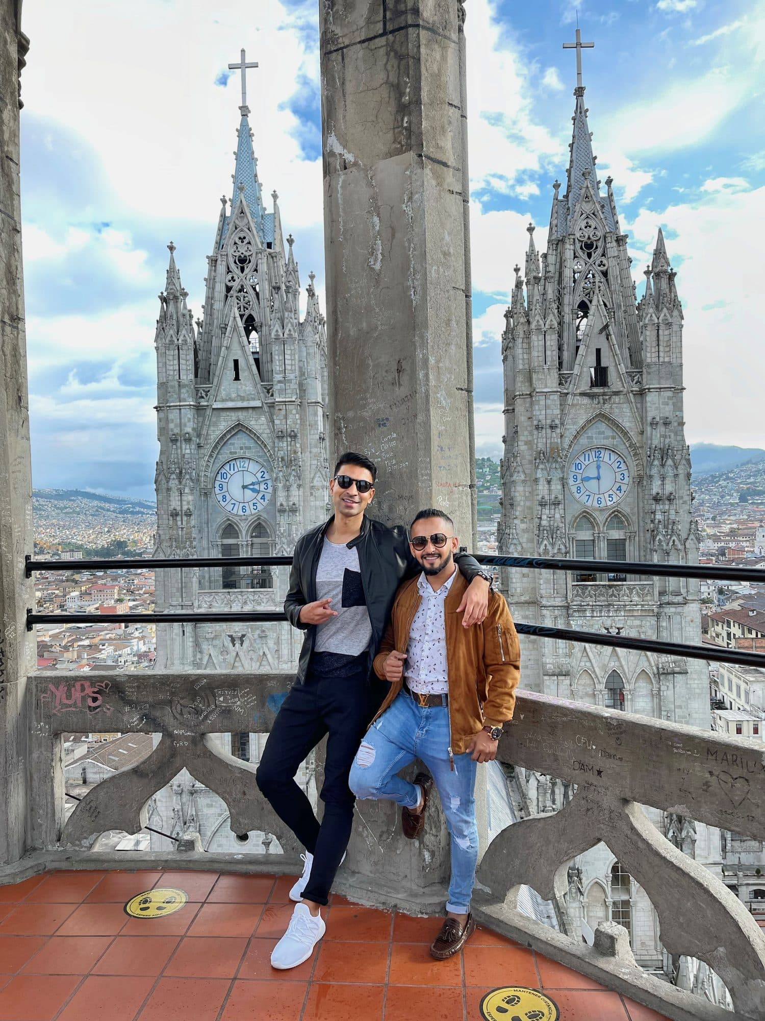 Basílica del Voto Nacional rooftop, Quito