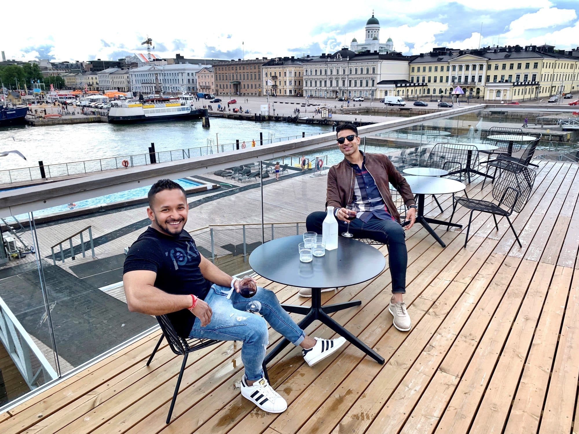 Helsinki South Harbour rooftop terrace, Helsinki