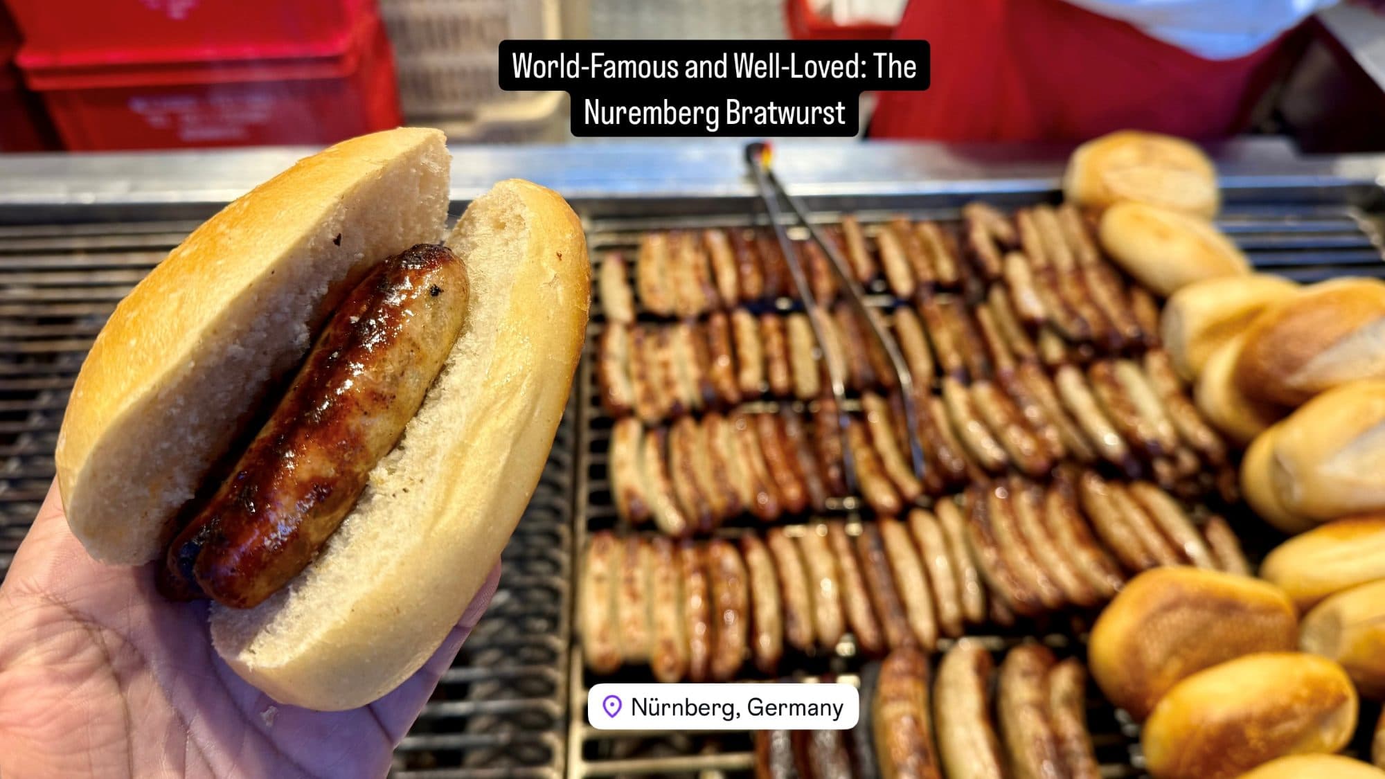 Nuremberg Bratwurst stall, Nuremberg