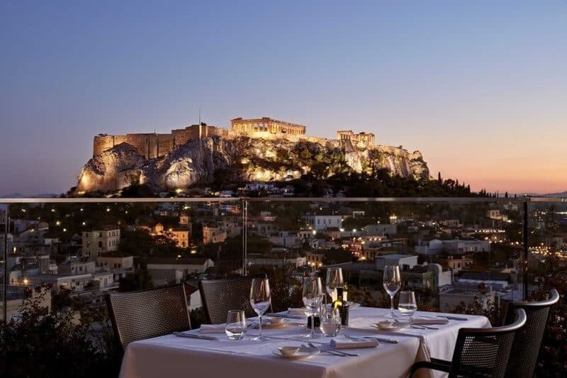 Acropolis, Athens (view from Monastiraki rooftop)