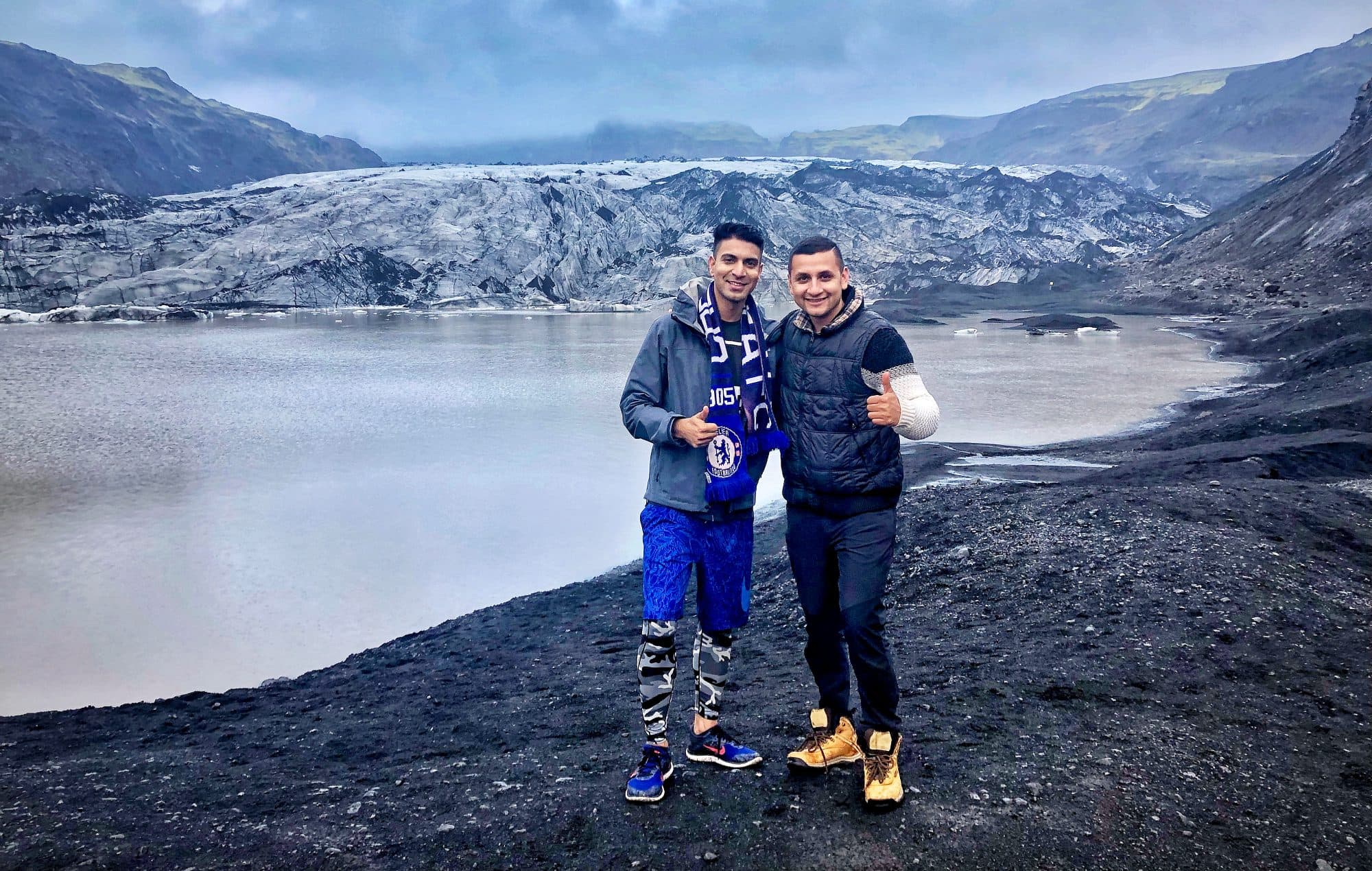 Solheimajokull Glacier, South Iceland