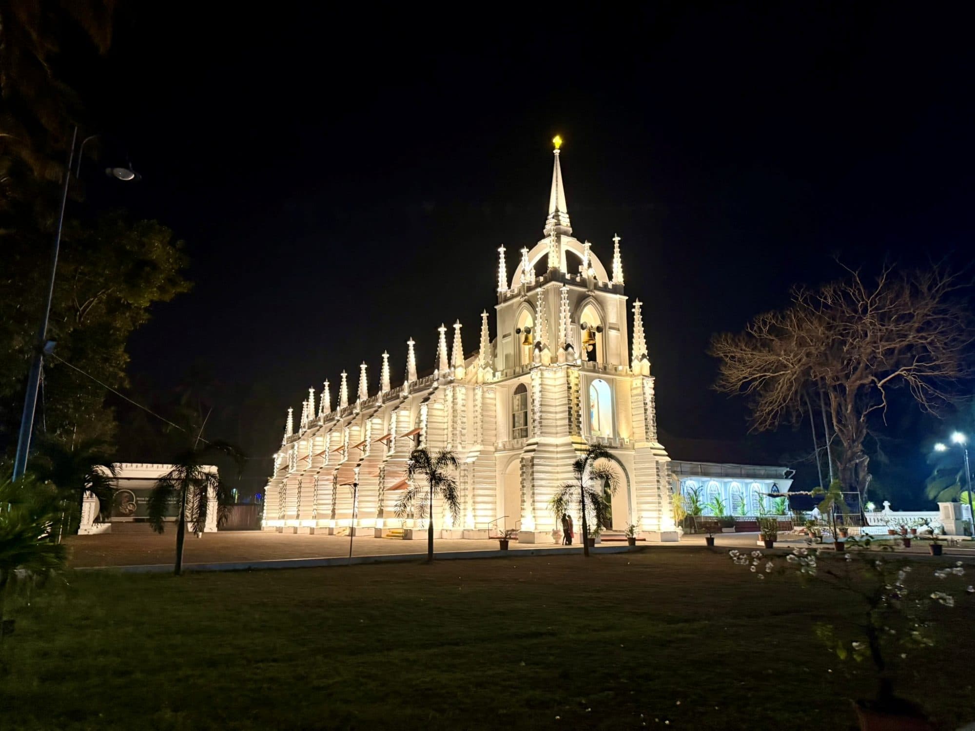 Church, South India (likely Mysuru or Pondicherry region)