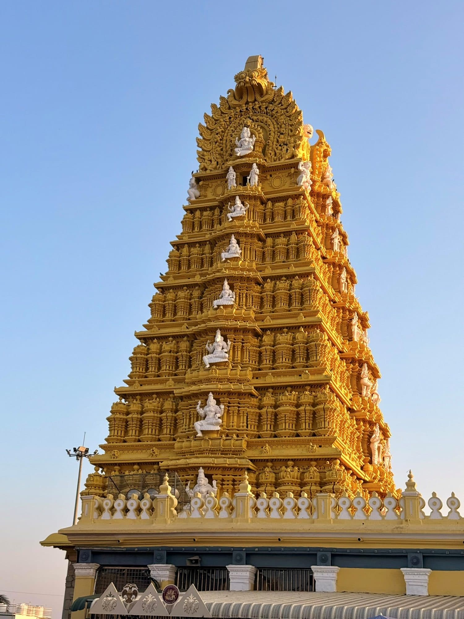 Chamundeshwari Temple gopuram, Mysuru, Karnataka