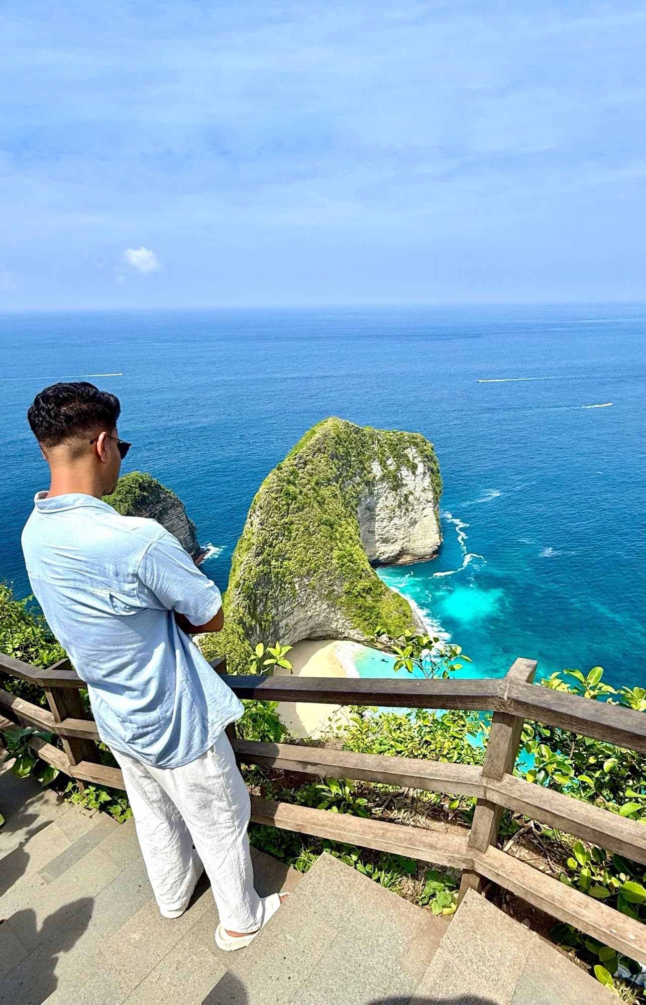 Kelingking Beach viewpoint, Nusa Penida