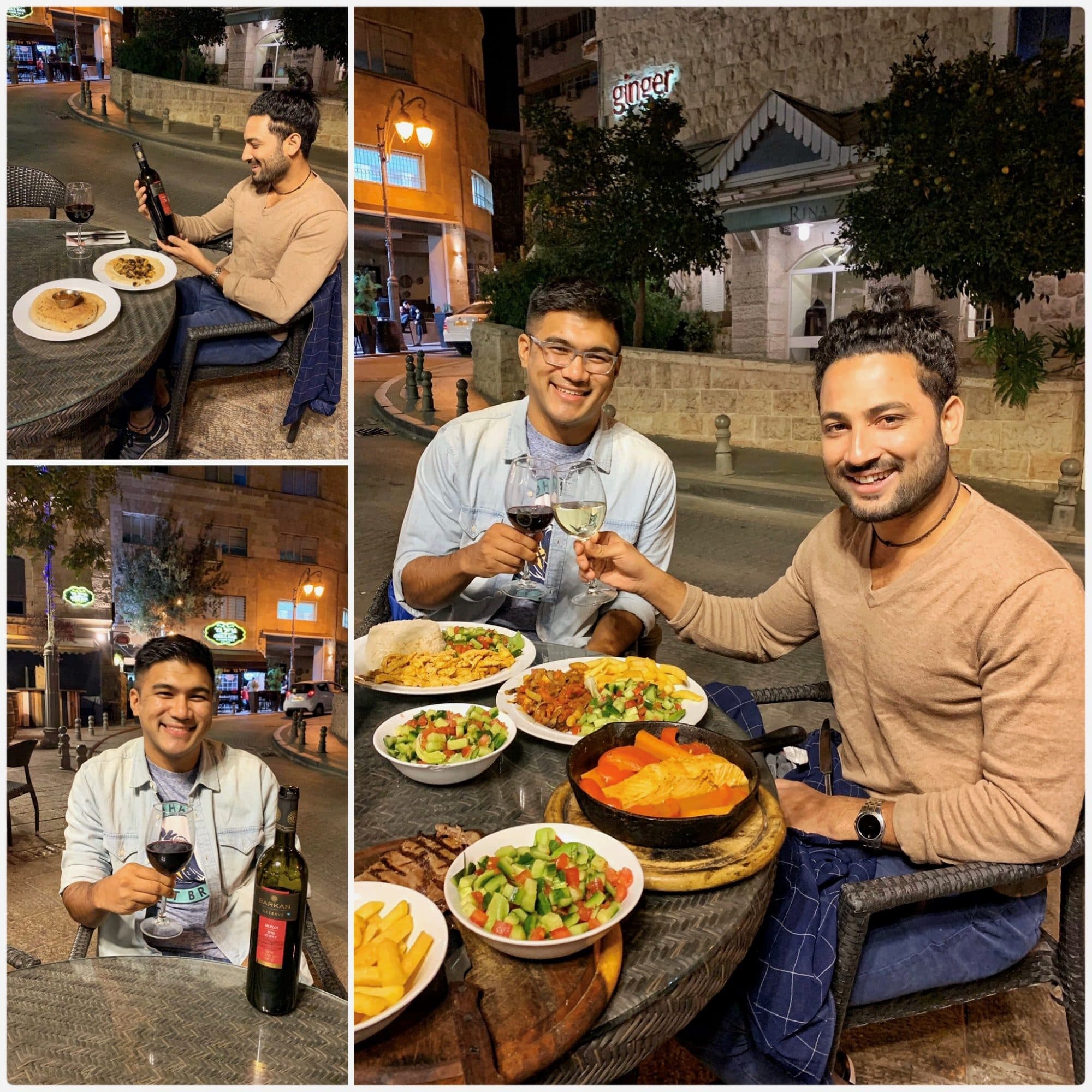 Outdoor restaurant, Israel