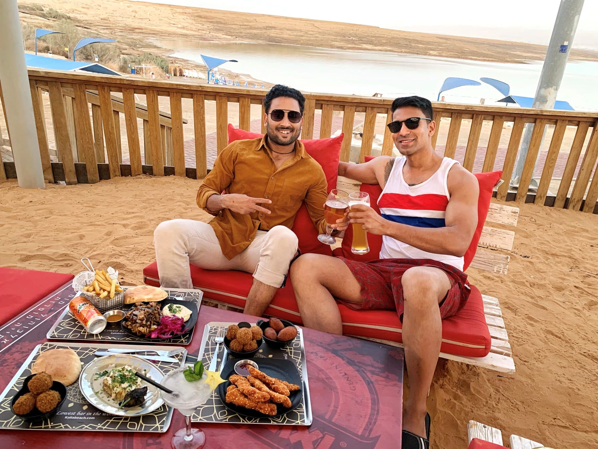 Dead Sea beach bar, Ein Bokek