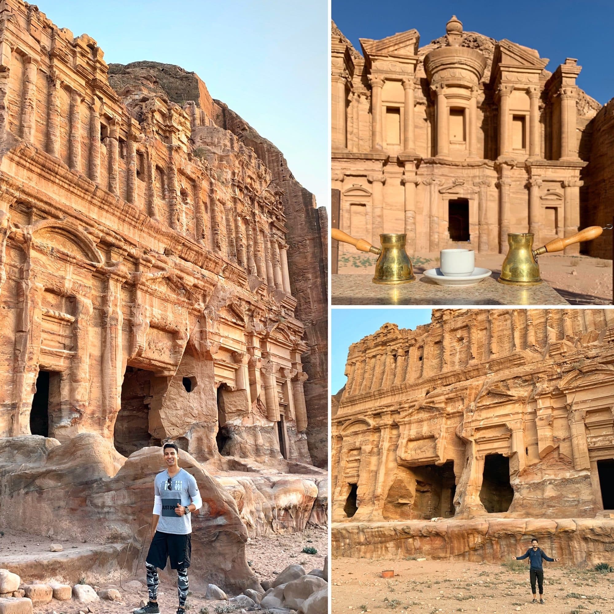 Royal Tombs and Ad Deir, Petra