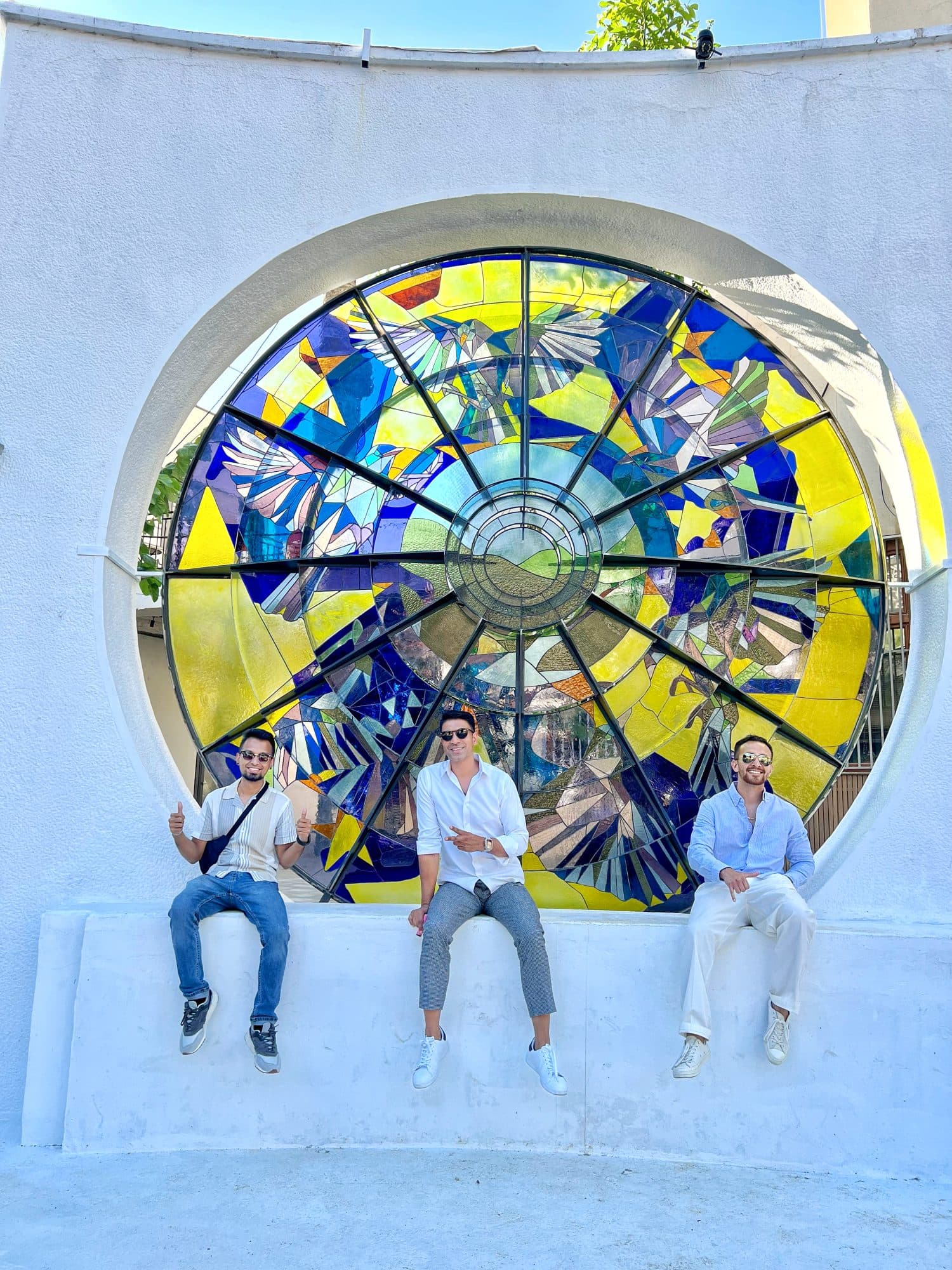 Stained-glass rotunda, Pristina