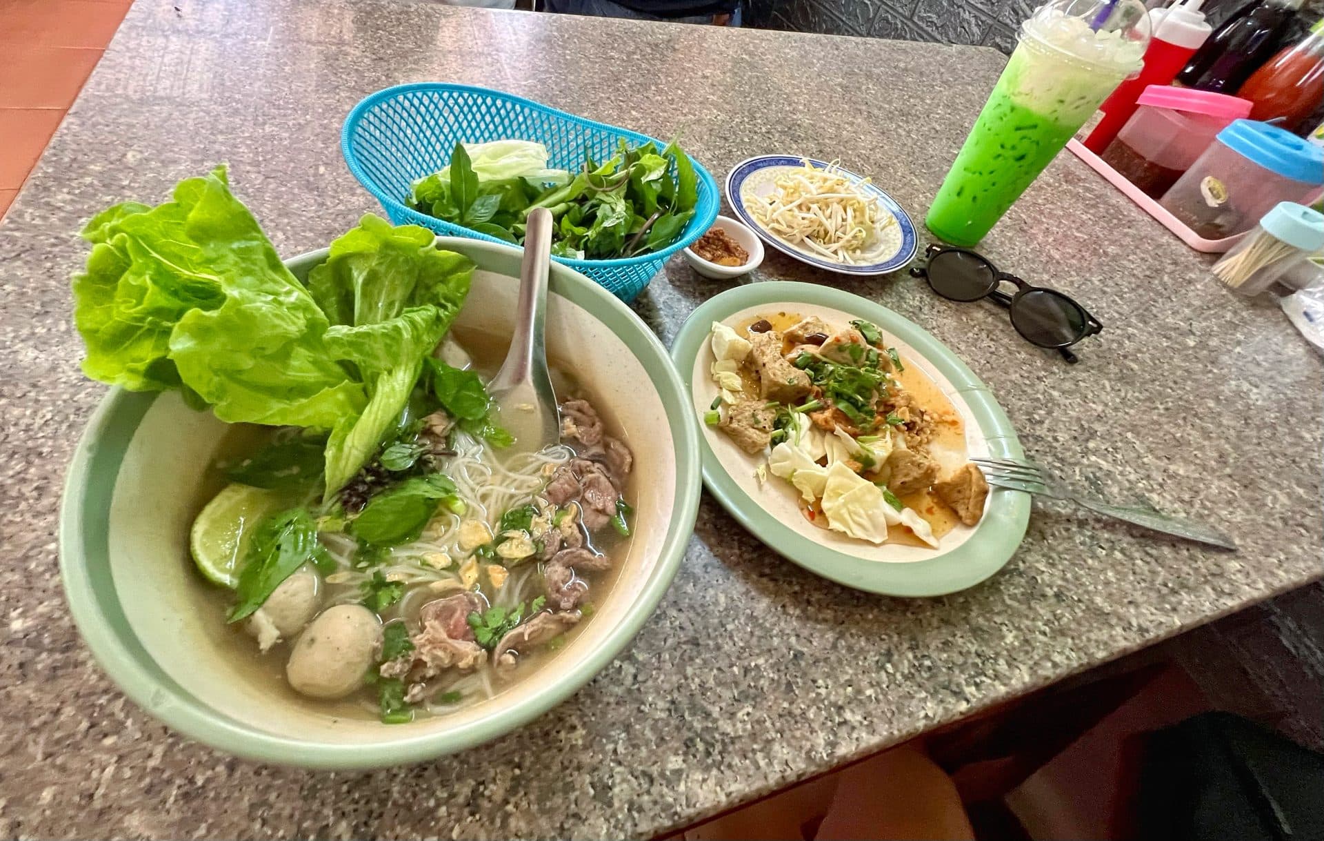 Local restaurant, Vientiane