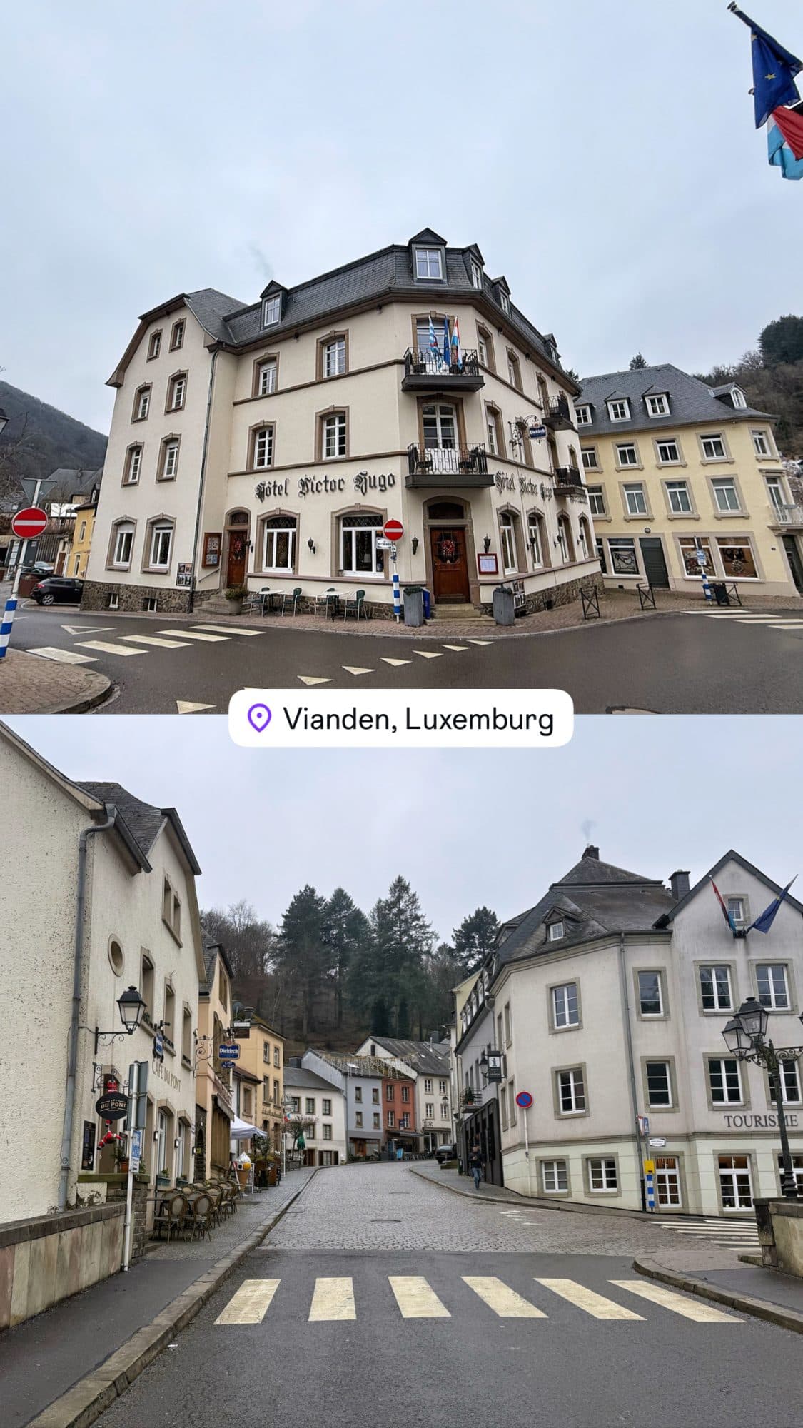Vianden town centre, Luxembourg