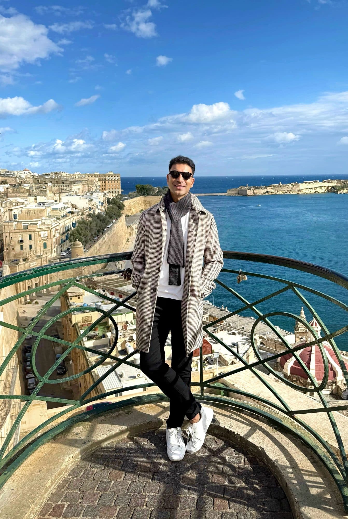 Upper Barrakka Gardens viewpoint, Valletta
