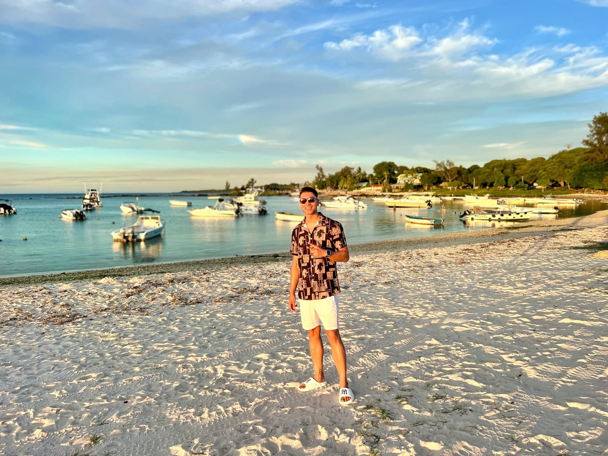 Grand Baie area, northern Mauritius