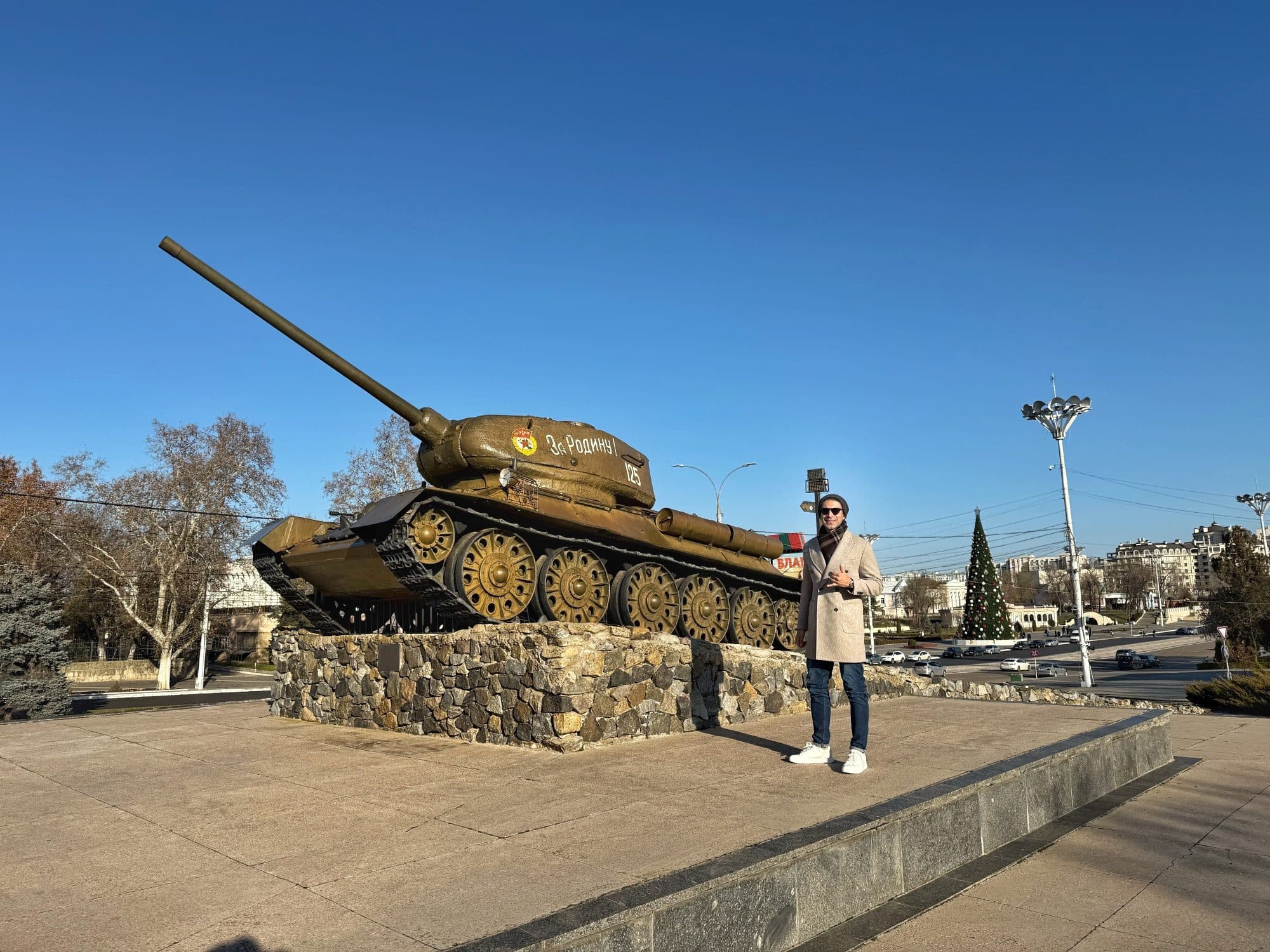 T-34 Tank Monument, Tiraspol, Transnistria