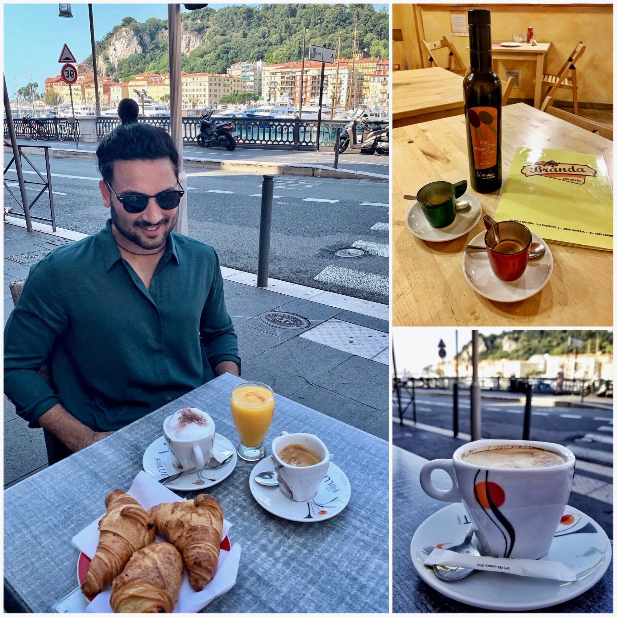 Waterfront café, Monaco