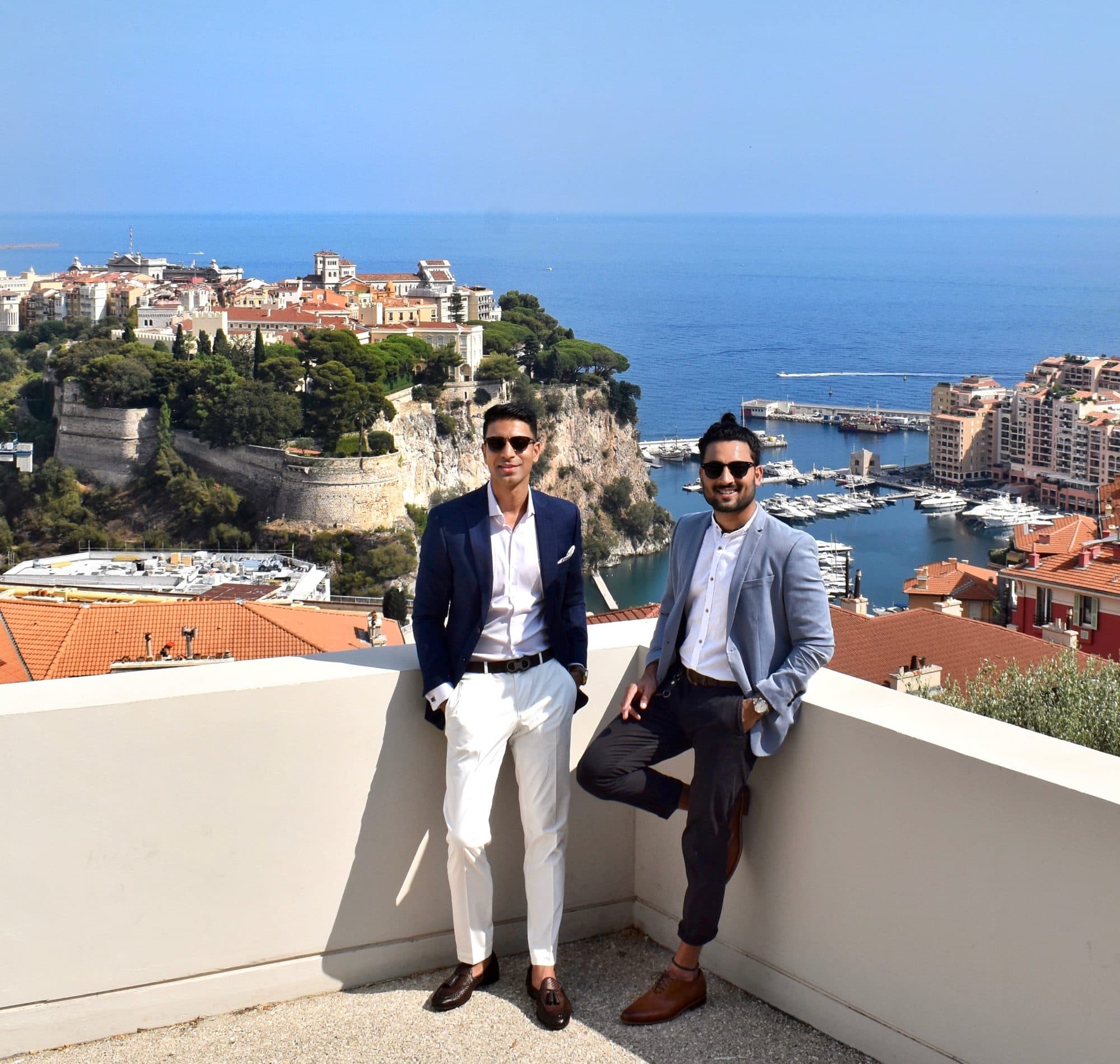 Terrace above Port de Fontvieille, Monaco