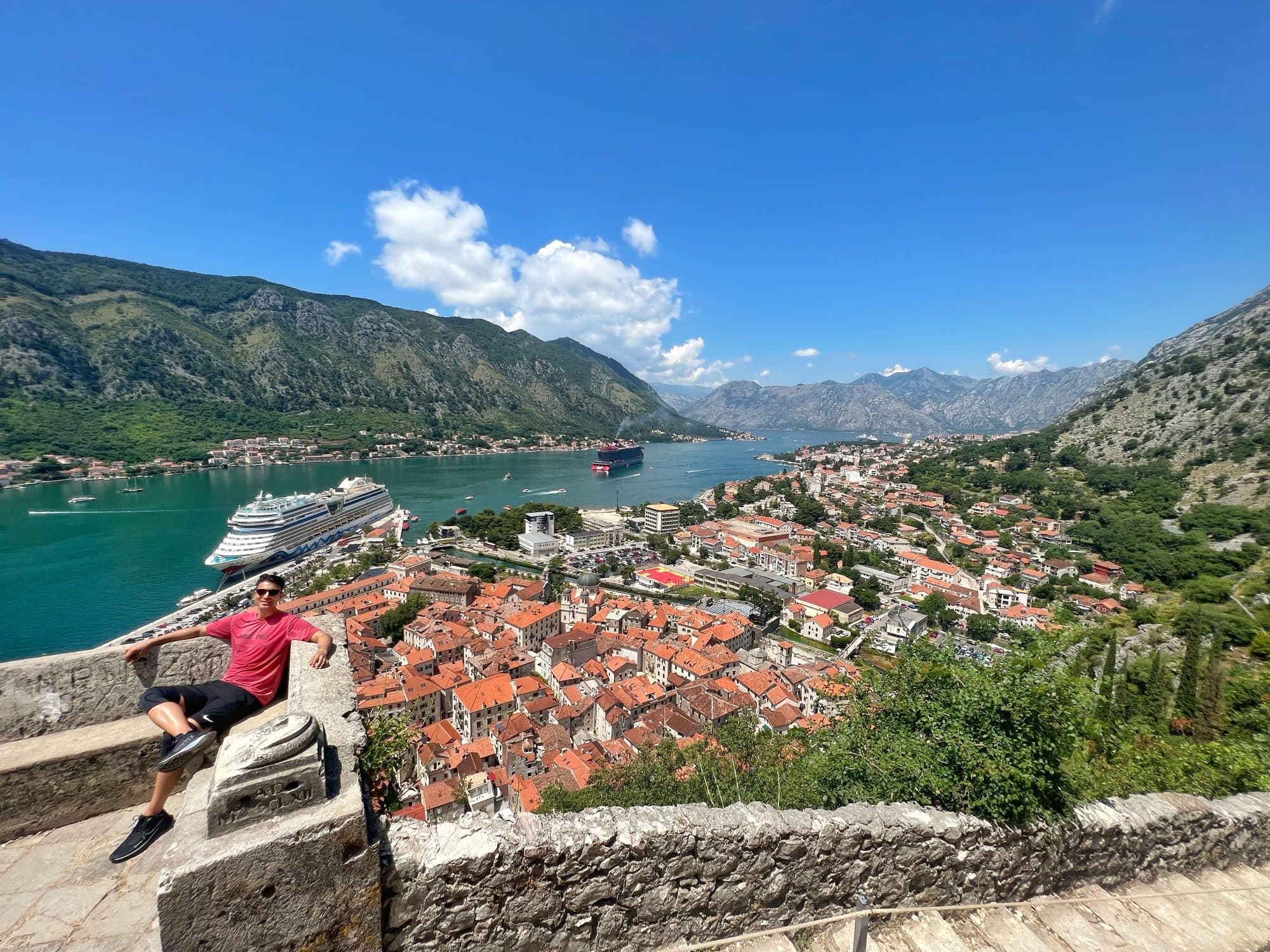 Kotor Fortress, above Kotor Old Town