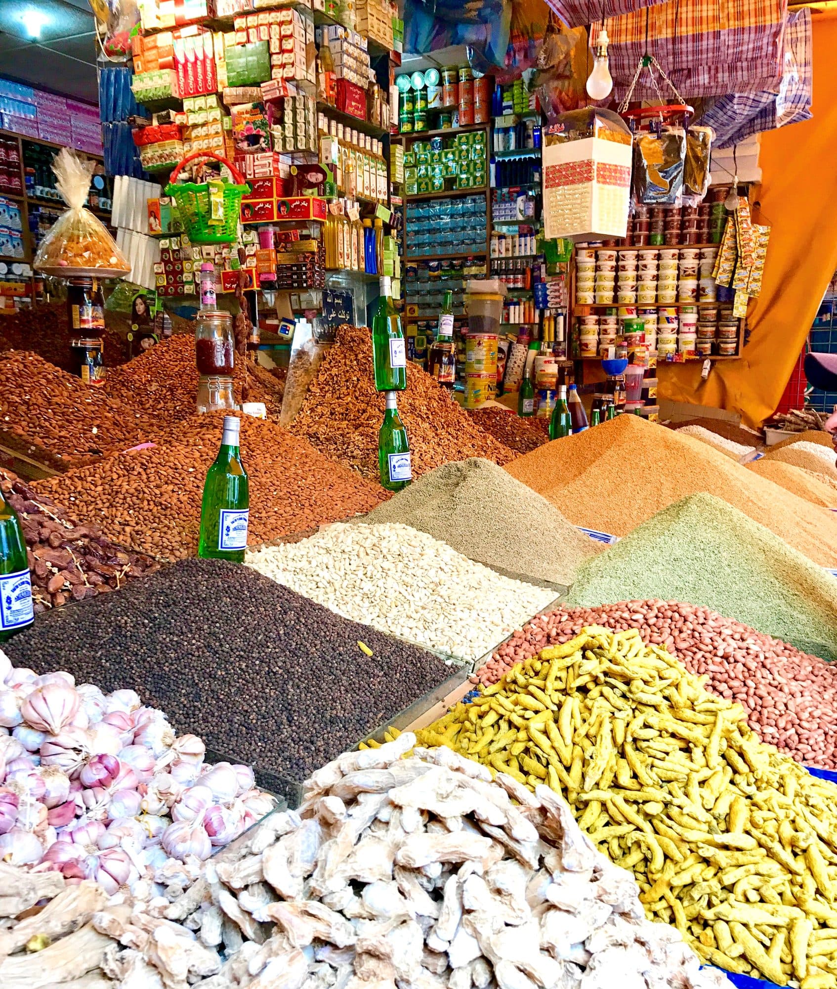 Spice souk, Morocco