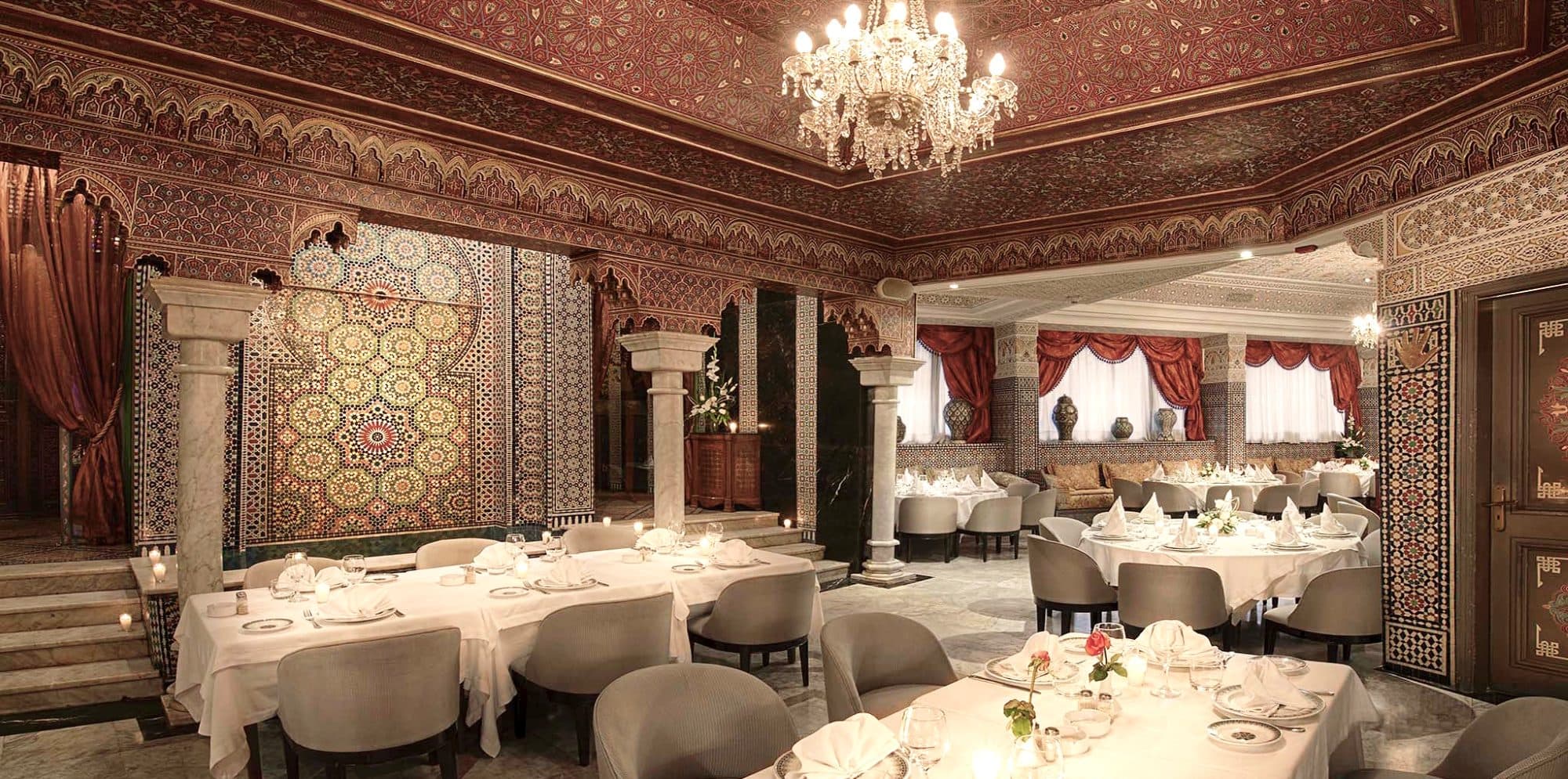 Traditional Moroccan restaurant, Casablanca