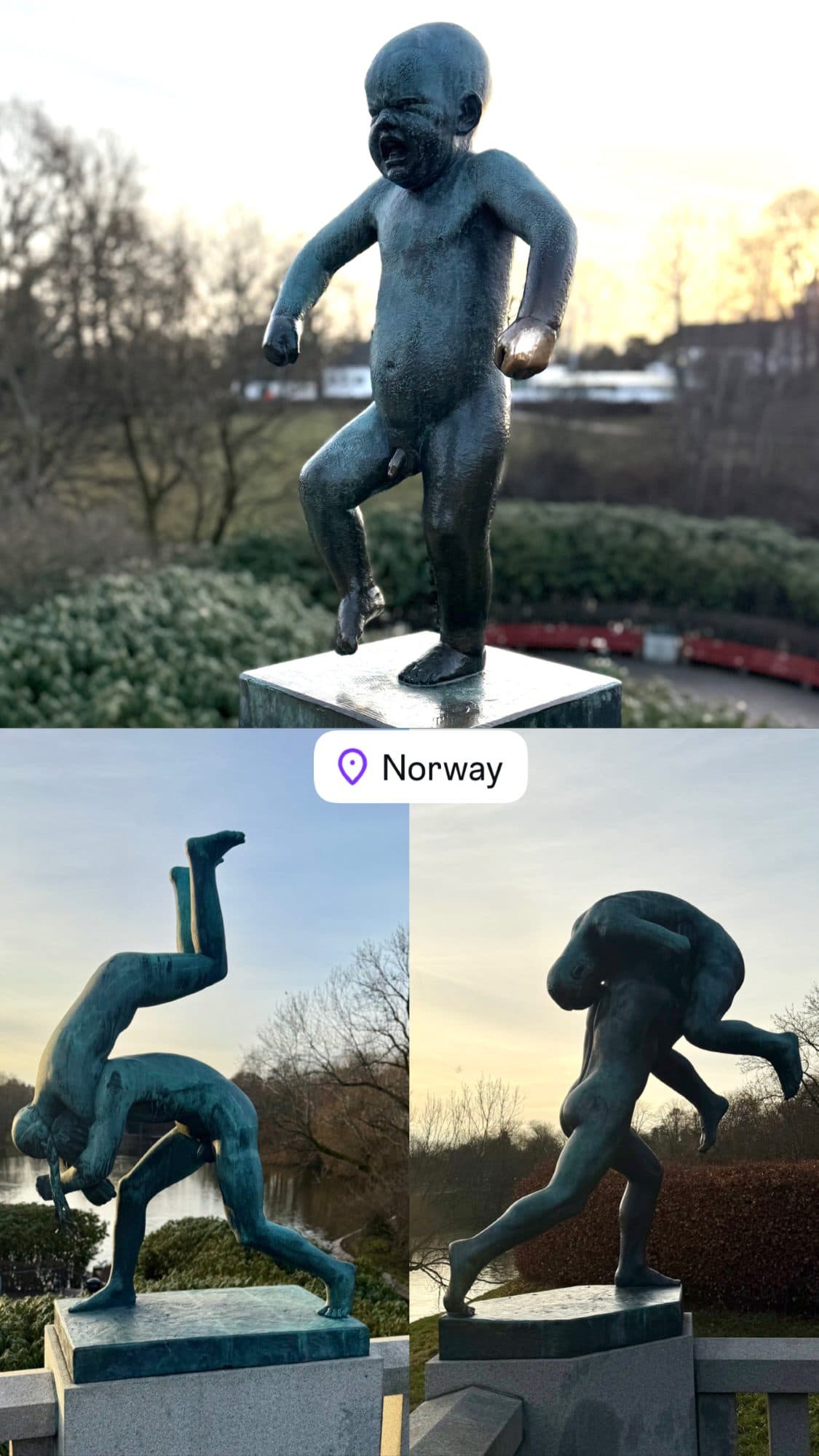 Vigeland Sculpture Park, Oslo
