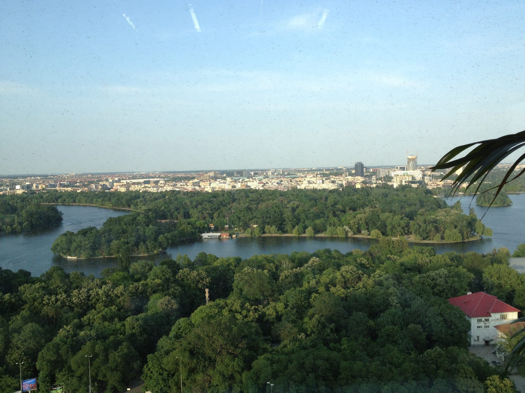 Herastrau Park & Bucharest skyline