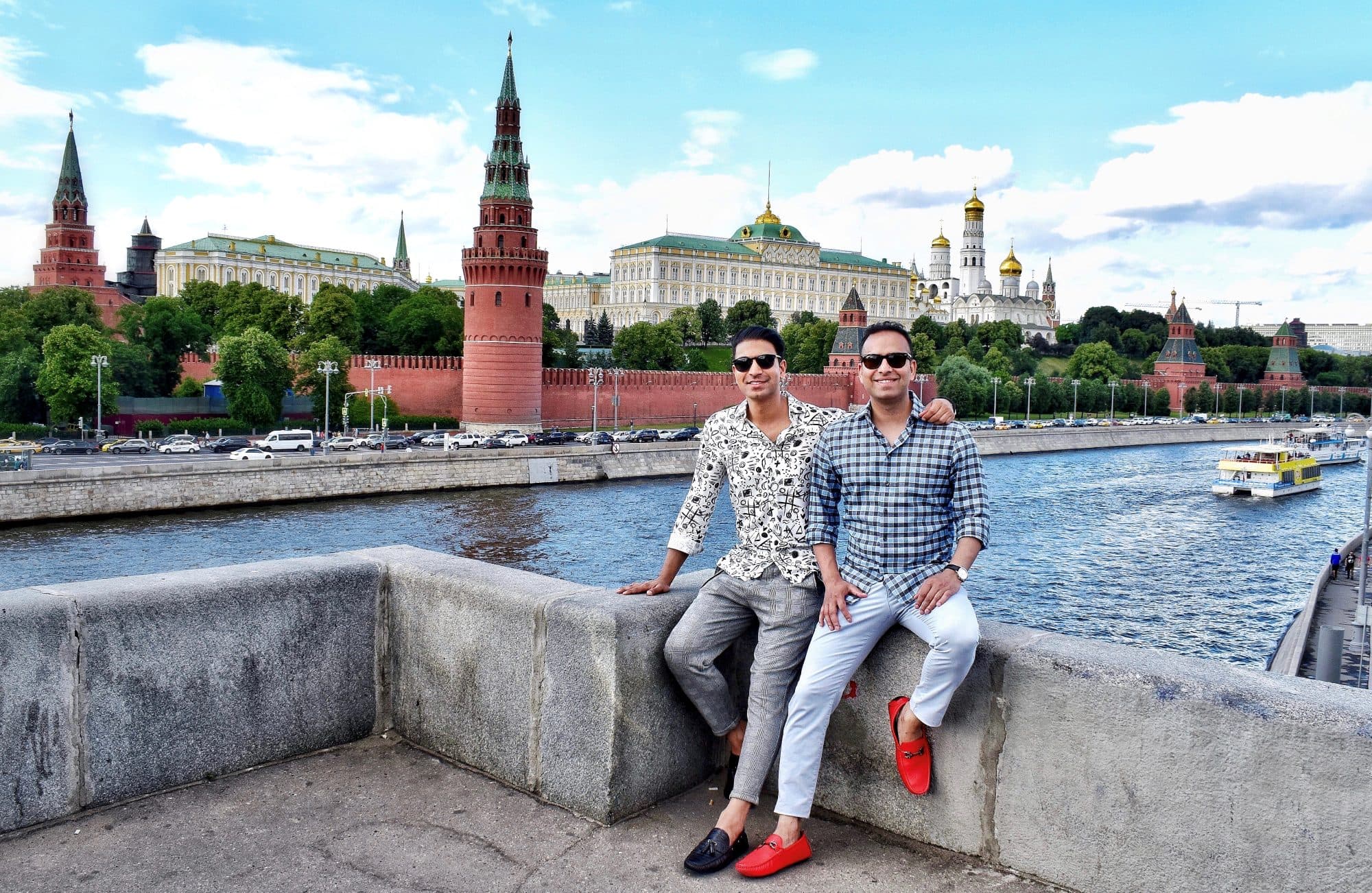 Moscow Kremlin, view from Patriarshy Bridge