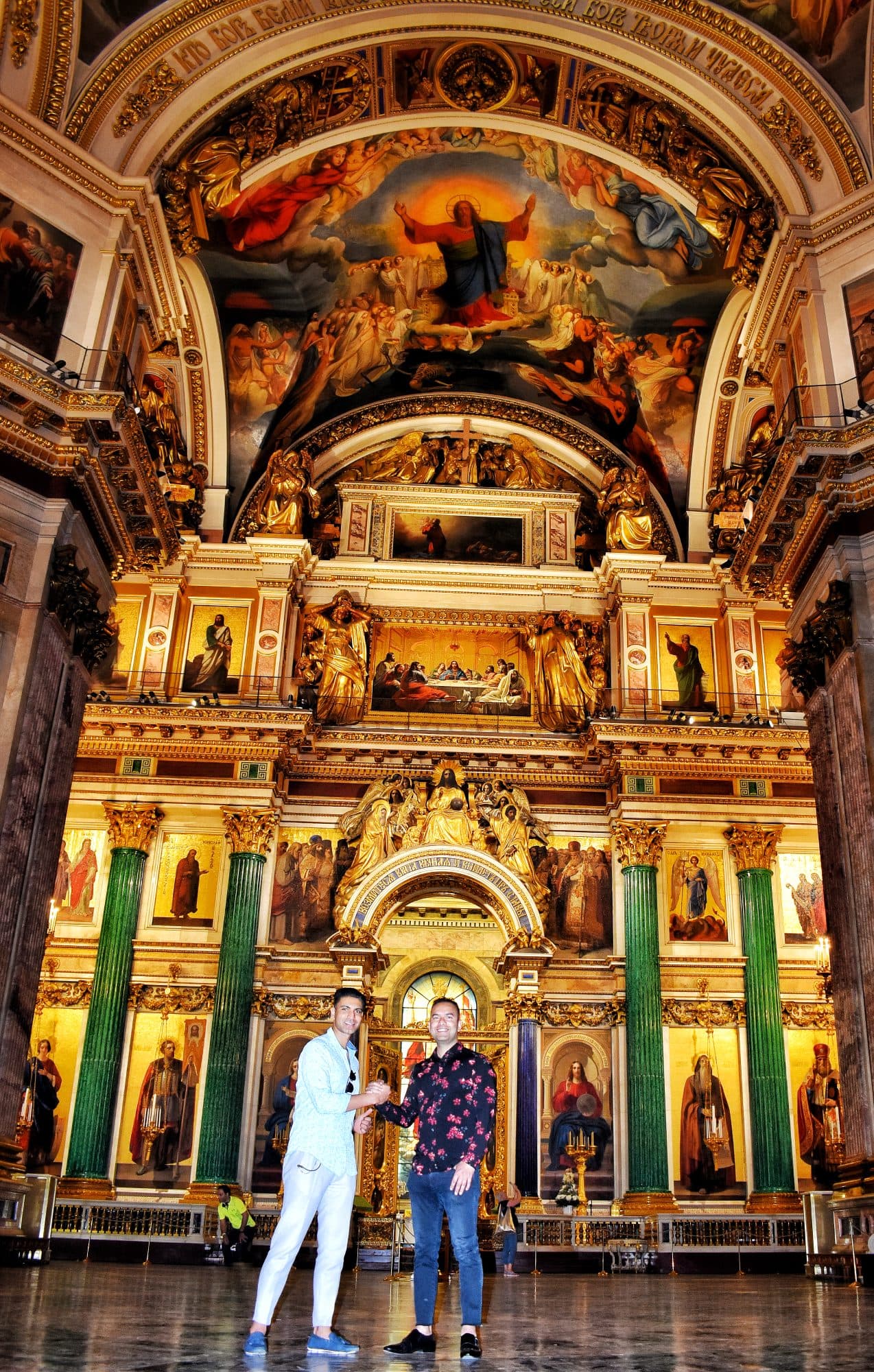 St. Isaac's Cathedral interior, Saint Petersburg
