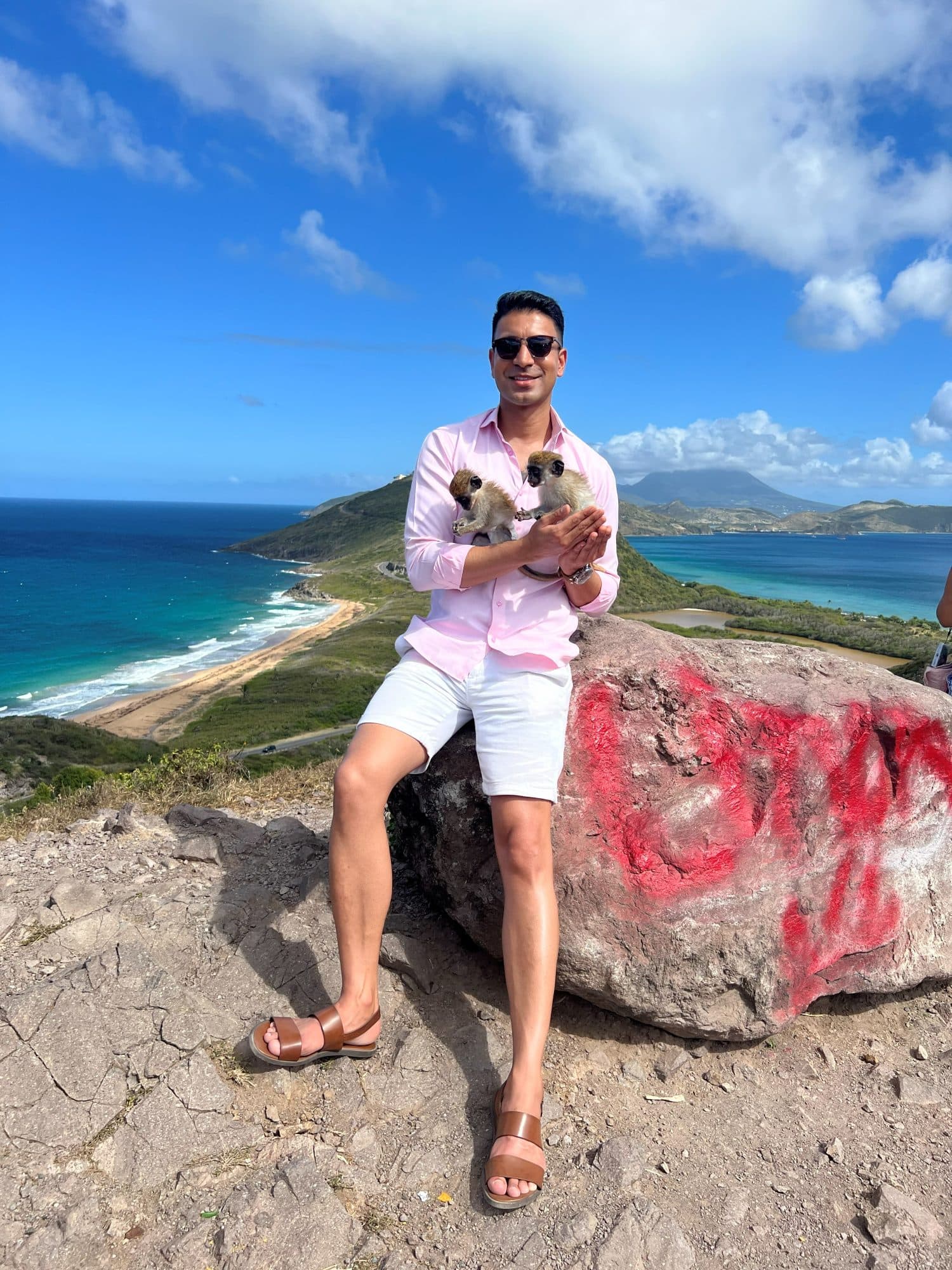 Timothy Hill viewpoint, Southeast Peninsula, Saint Kitts