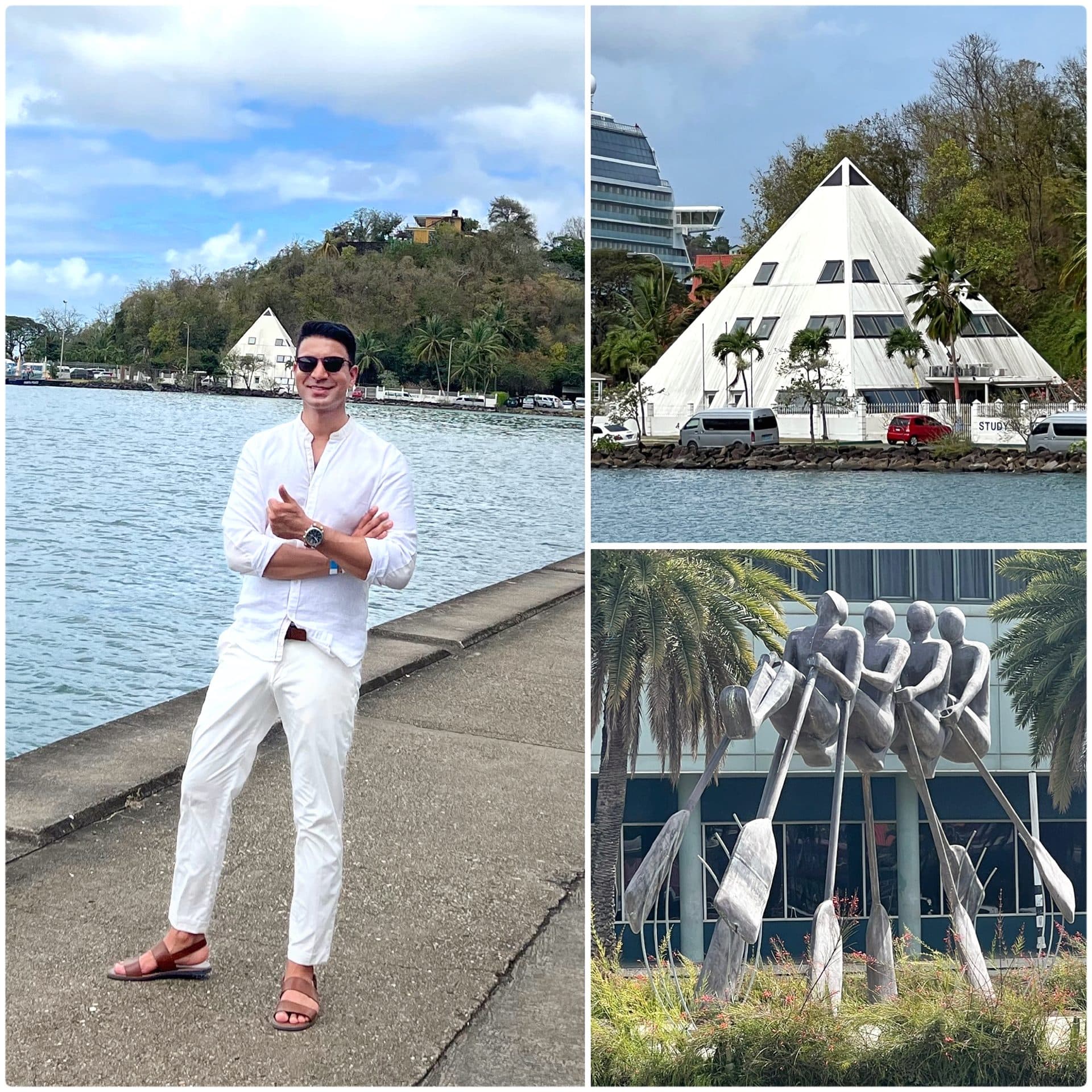 Castries Waterfront and Pointe Seraphine, Saint Lucia