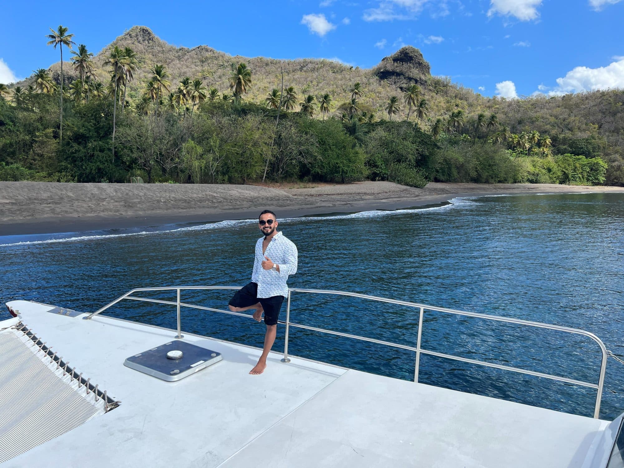 Volcanic coastline, Saint Vincent
