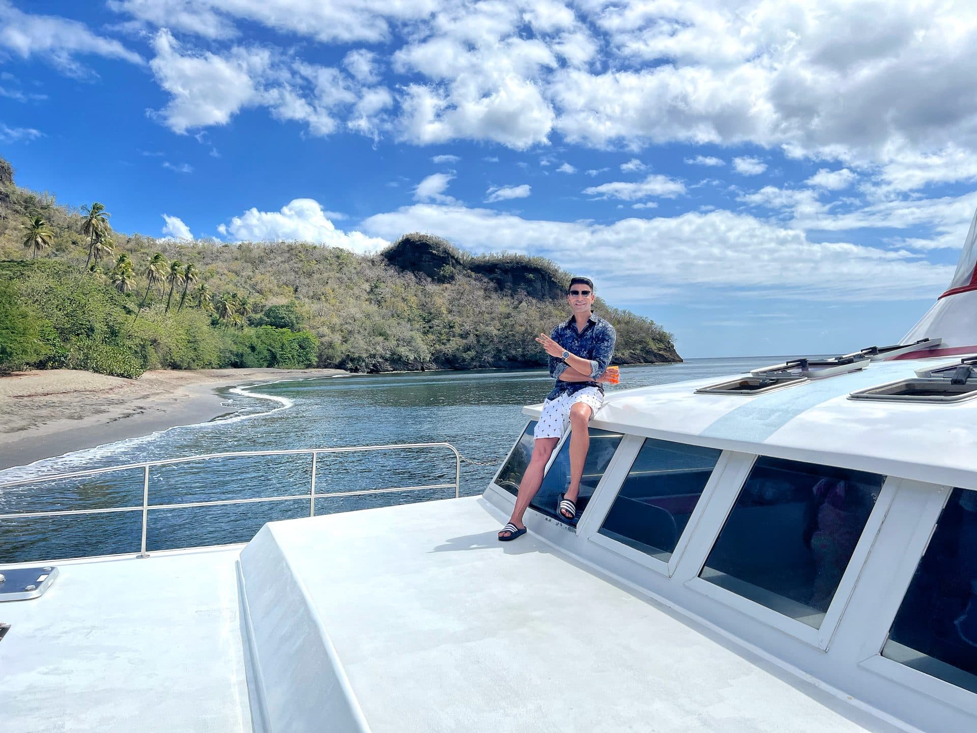 Catamaran cove, Saint Vincent