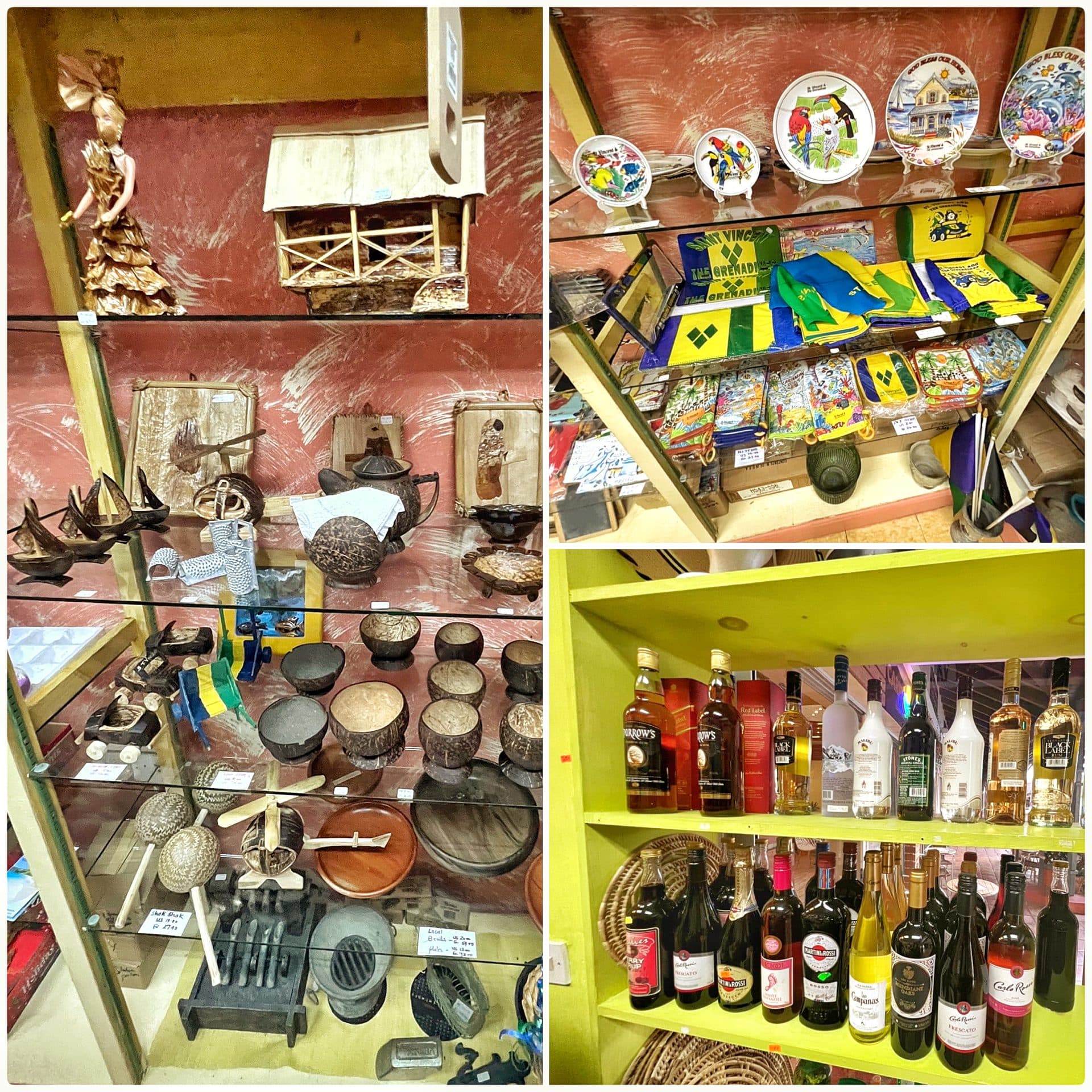 Souvenir shop, Kingstown, Saint Vincent
