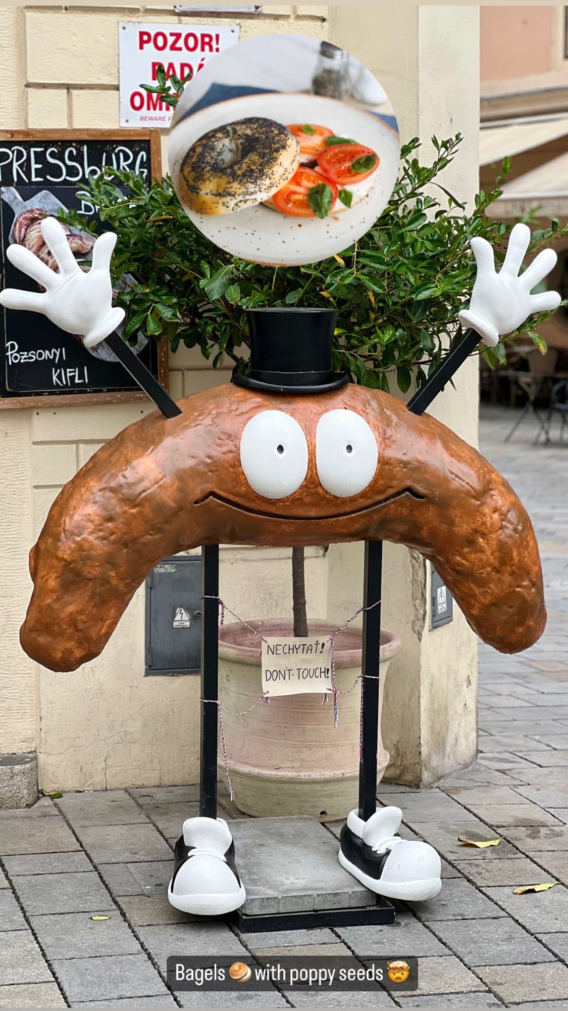 Pozsonyi Kifli bakery, Bratislava Old Town
