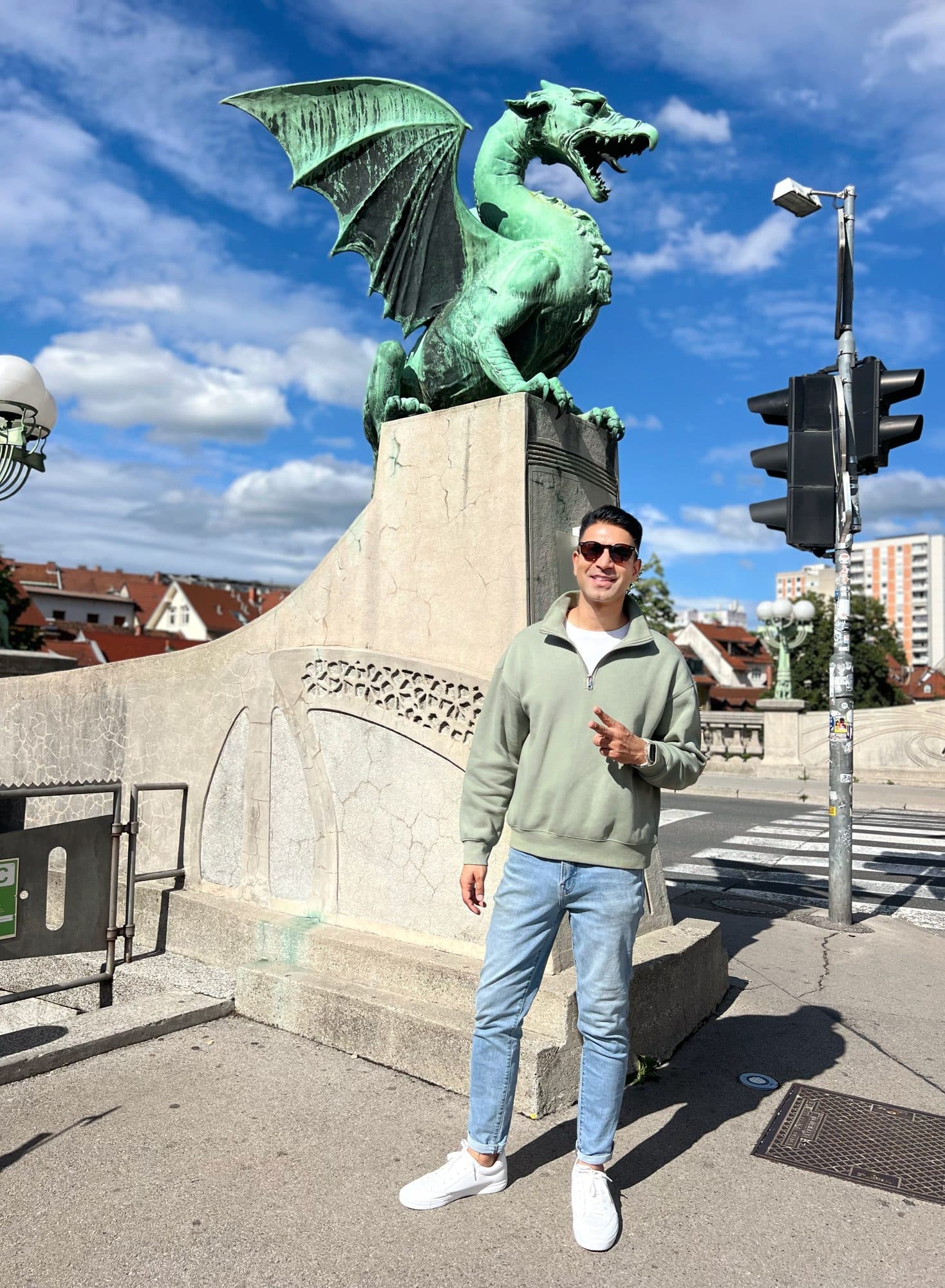 Dragon Bridge (Zmajski most), Ljubljana
