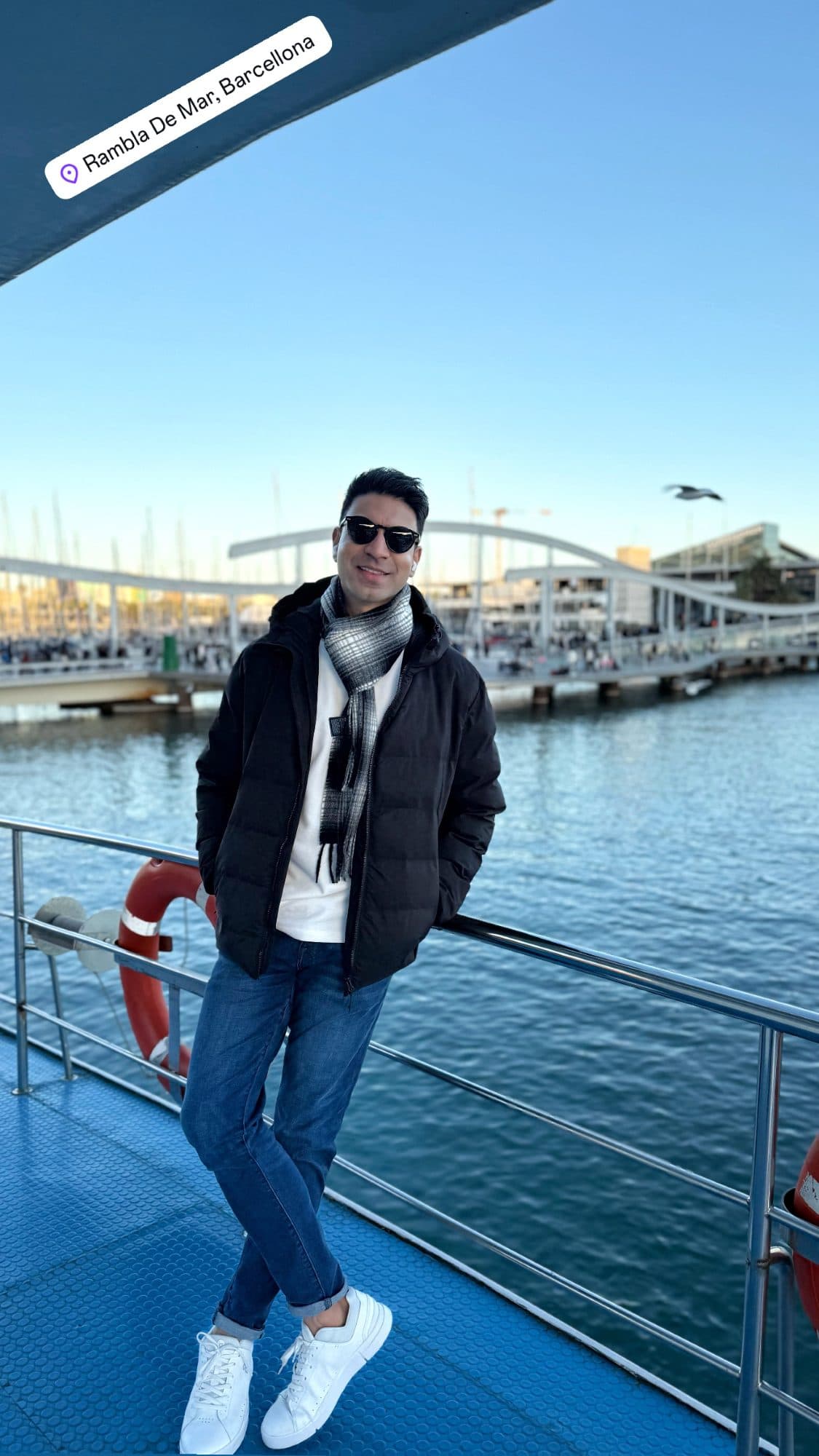 Rambla de Mar, Port Vell, Barcelona