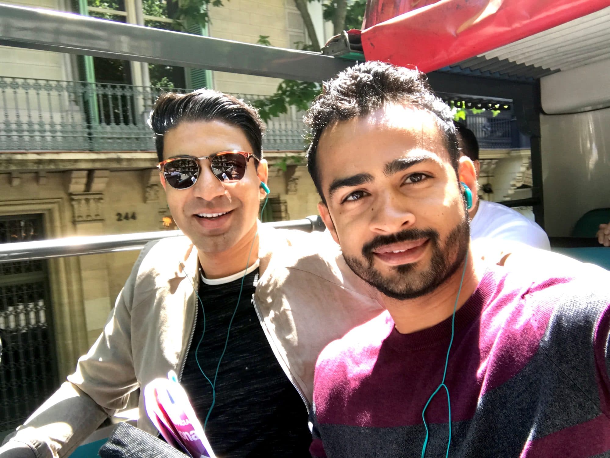 Barcelona, open-top bus tour