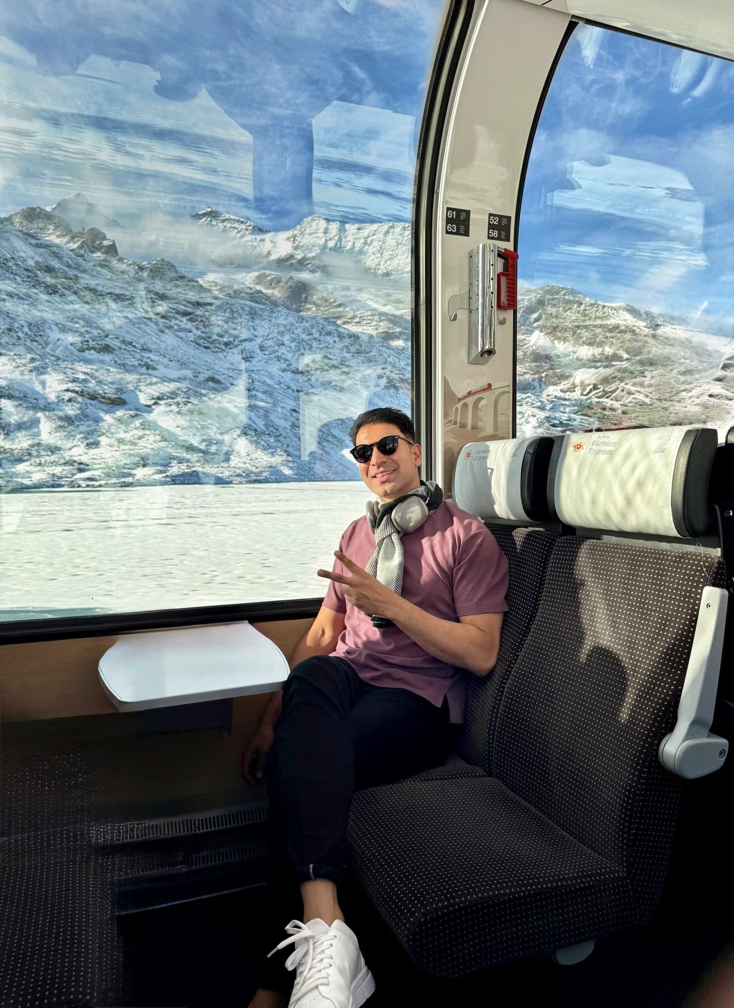 Bernina Express, Swiss Alps