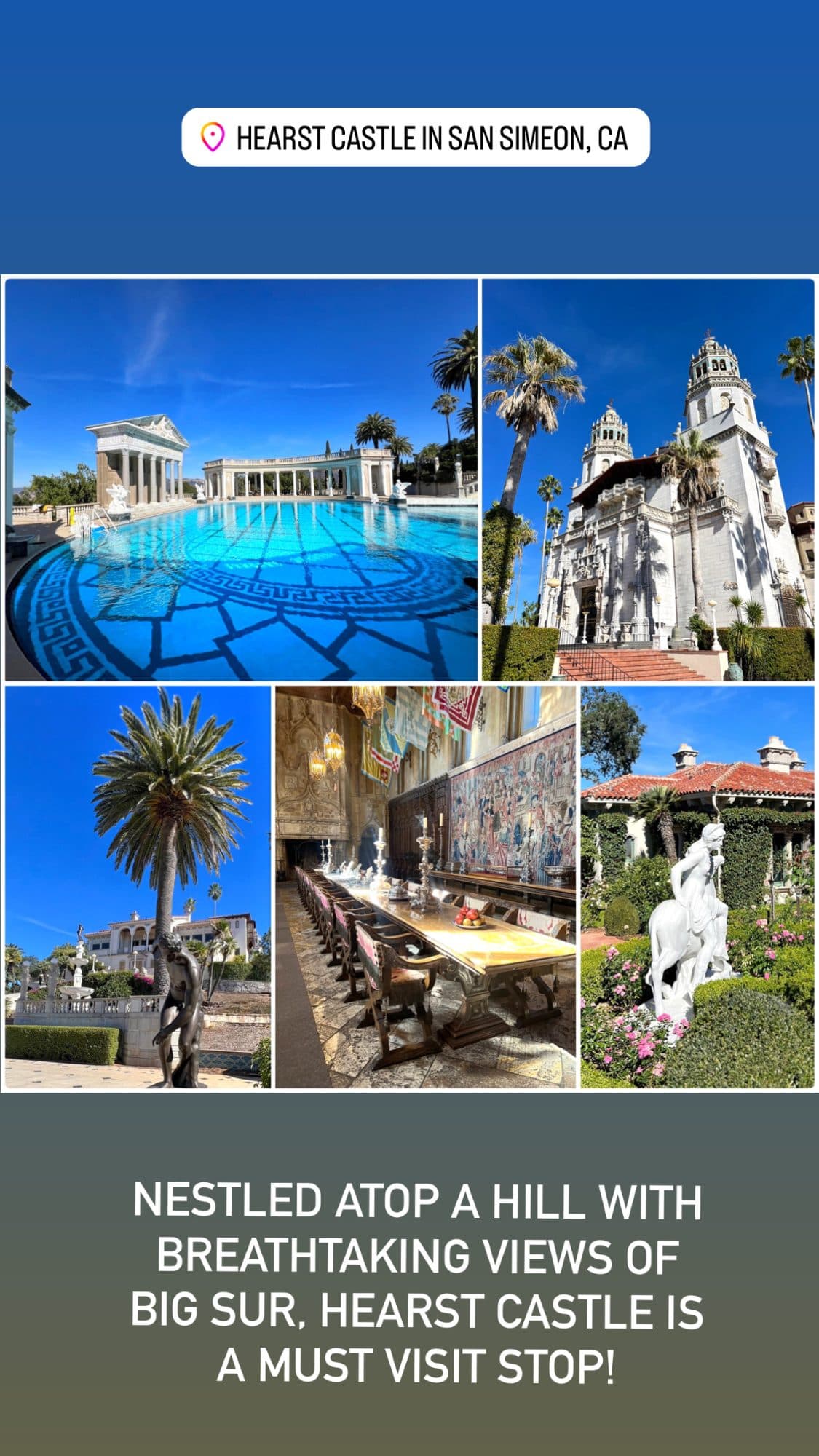 Hearst Castle, San Simeon, California